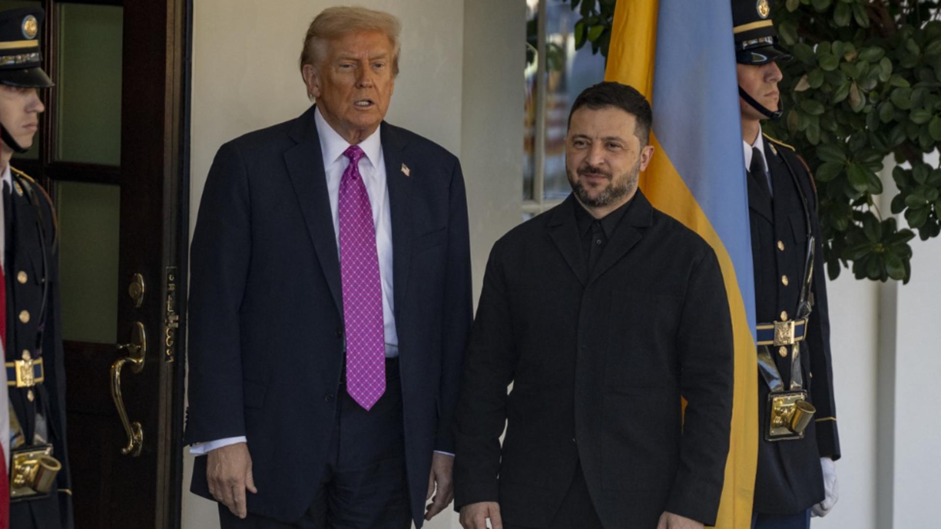 Volodimir Zelenski și Donald Trump. Foto: Profimedia