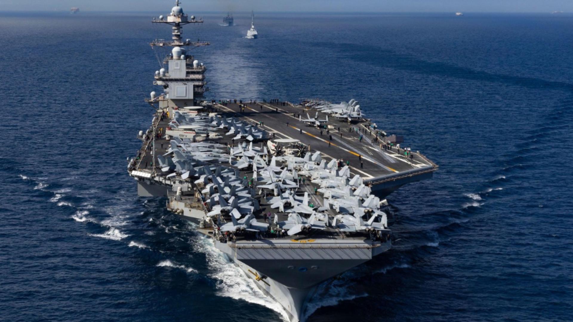 USS Gerald R. Ford. Foto: Profimedia