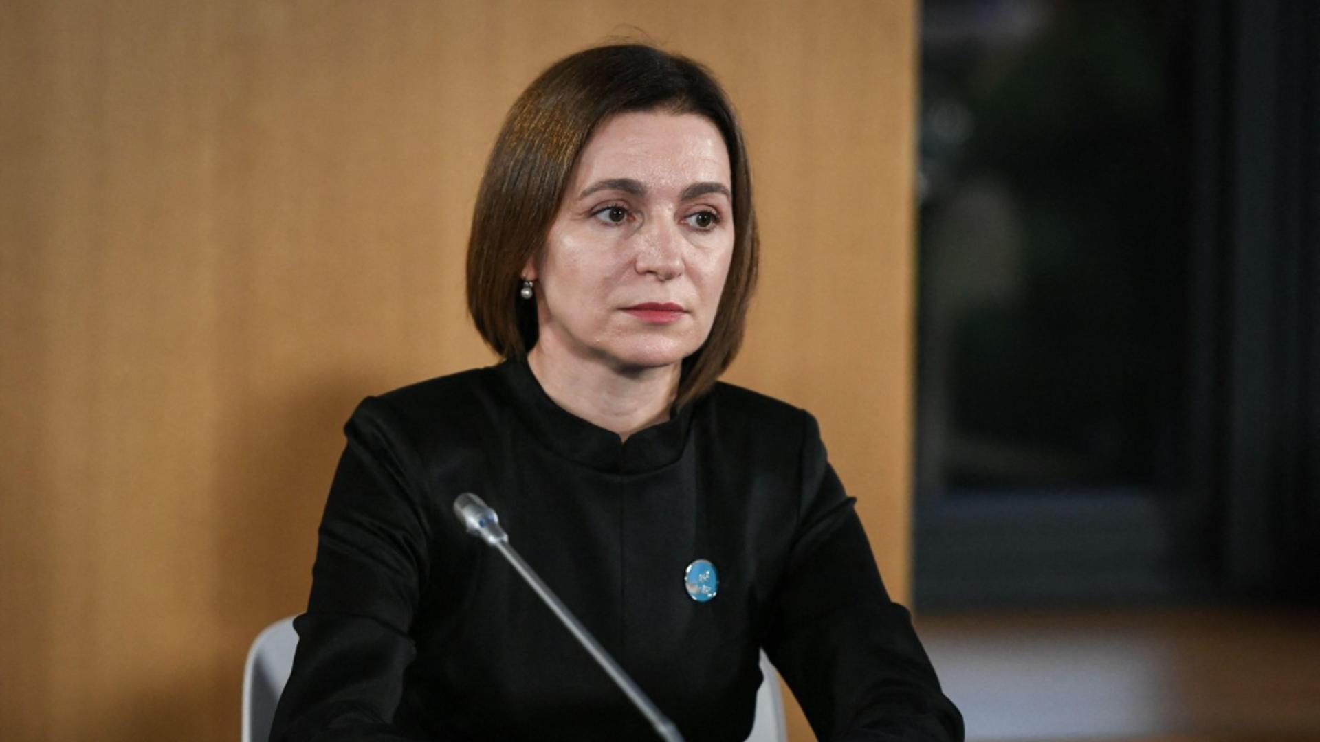 Maia Sandu face o vizită oficială la Bruxelles. Moldova face progrese tot mai mari pentru aderarea la UE, dar Ungaria se opune (Profimedia)