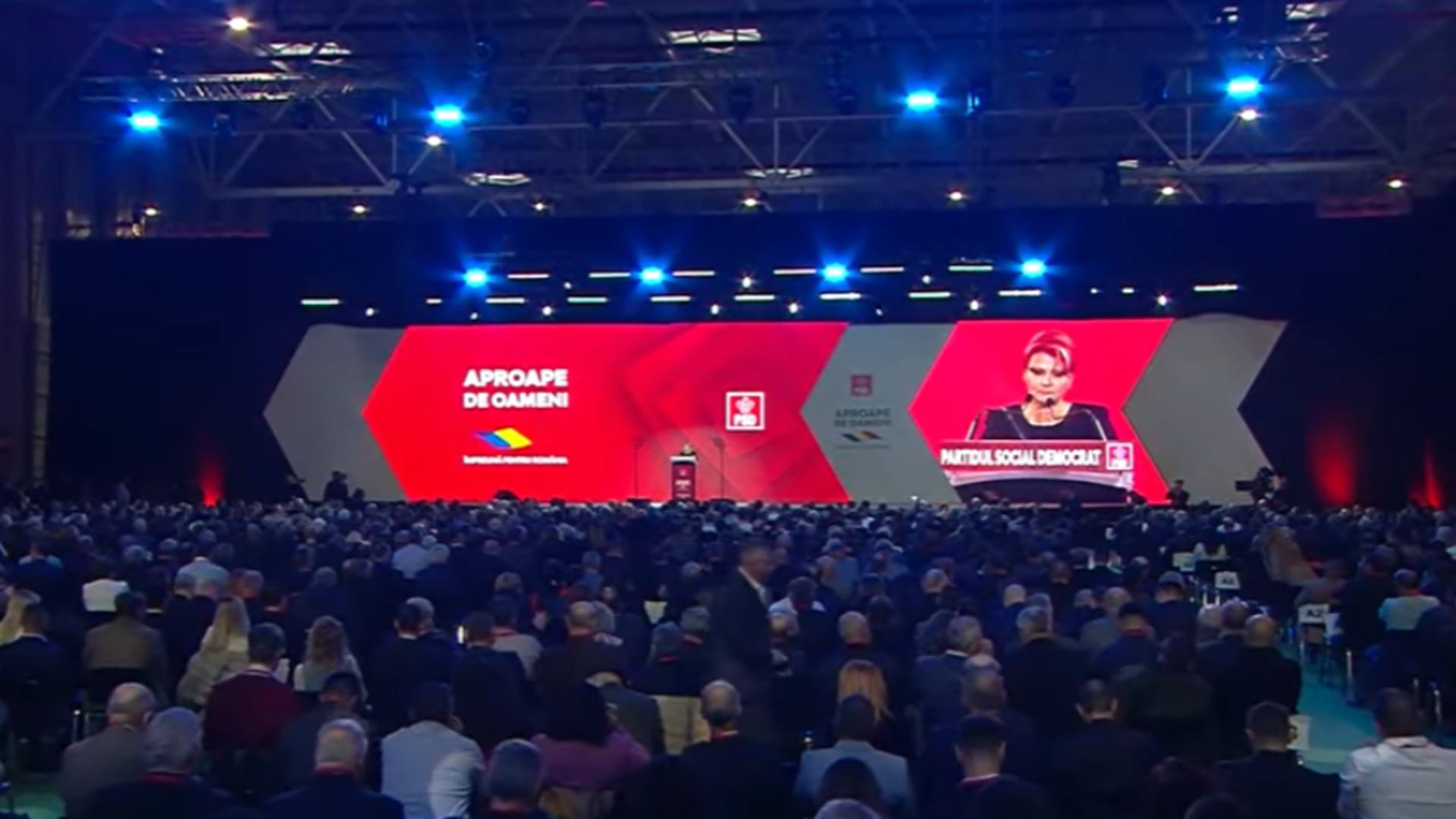 Lia Olguta vasilescu la congresul PSD