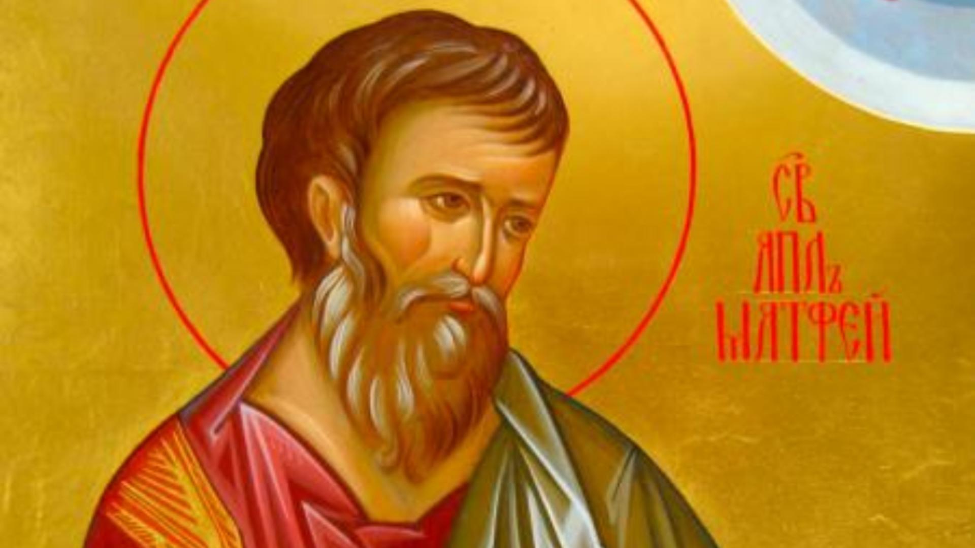 Sărbătoarea zilei, 16 noiembrie - Sfântul Apostol și Evanghelist Matei