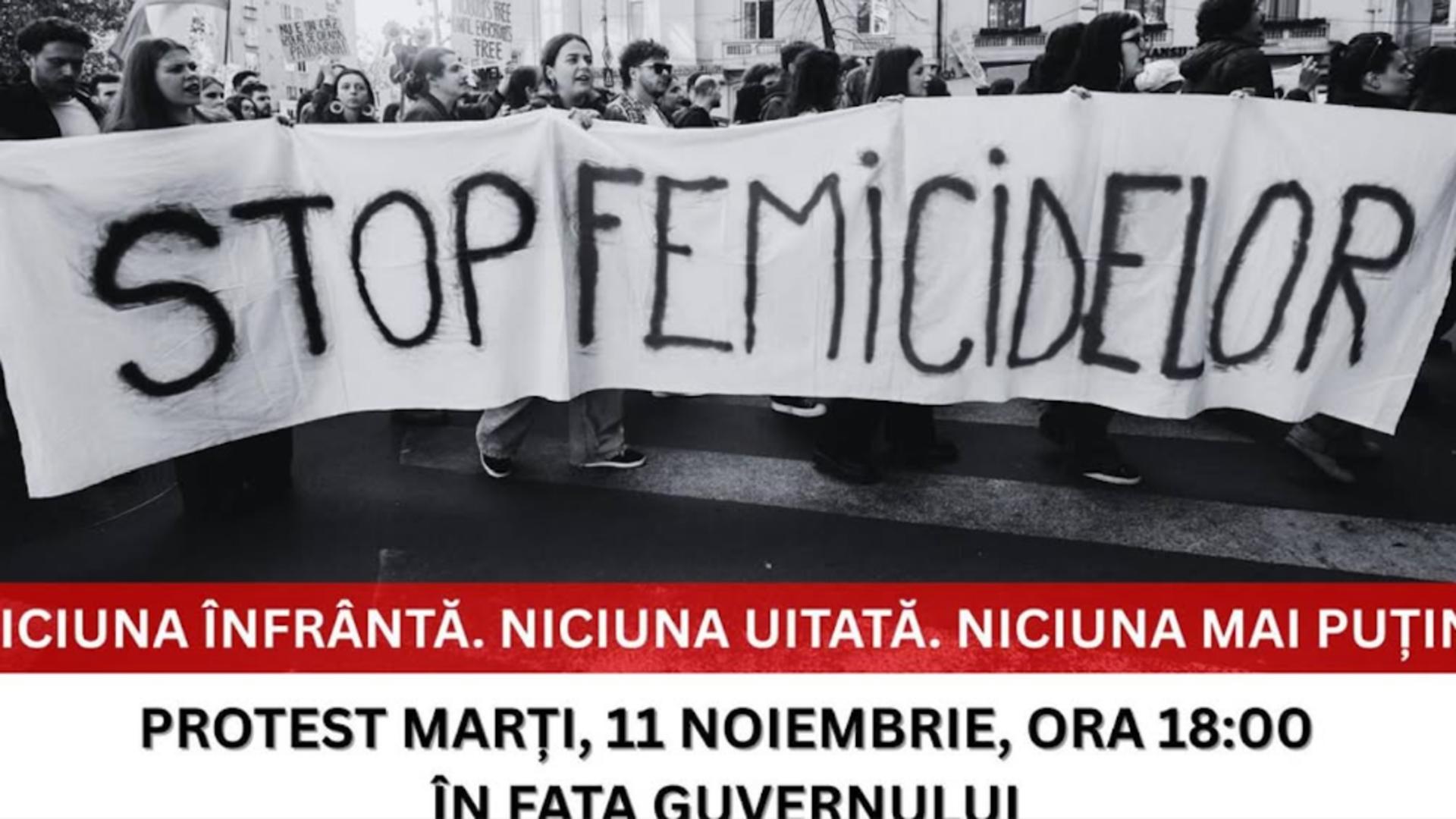 Centrul FILIA anunță organizarea unui protest marți, 11 noiembrie, în Piața Victoriei din București, începând cu ora 18:00