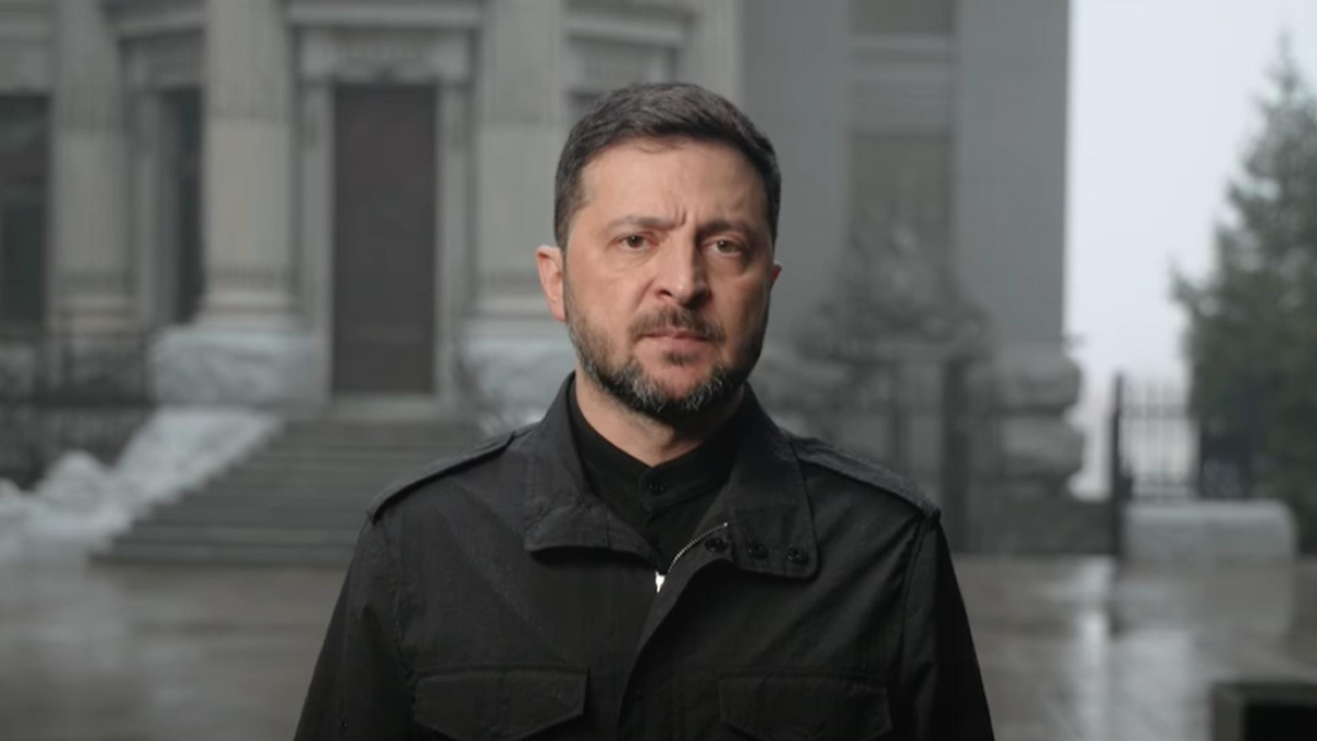 Volodimir Zelenski a transmis că Ucraina traversează unul dintre cele mai dificile momente din istoria sa recentă