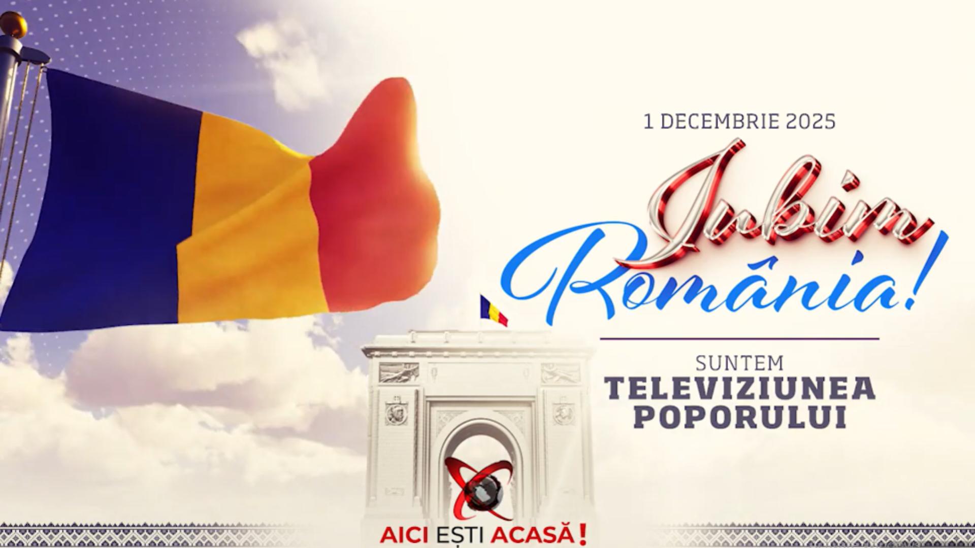 Suveraniștii adevărați se unesc, ca în fiecare an de 1 Decembrie, în hora înfrățirii, în dragoste de țară și credință, la Televiziunea Poporului - VIDEO