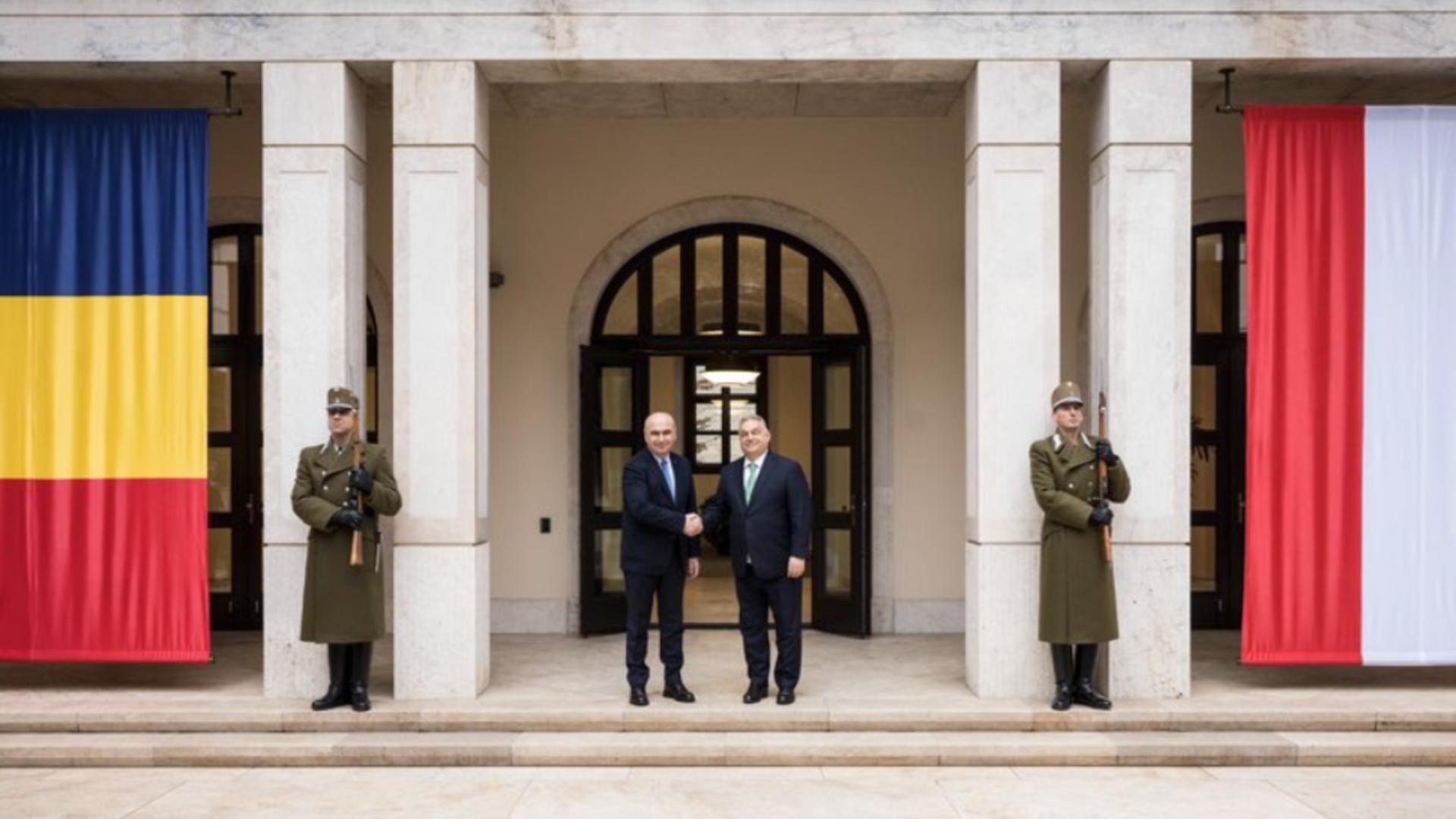 Ilie Bolojan i-a făcut o vizită lui Viktor Orban la Budapesta. Discuție „pragmatică” între cei doi oficiali