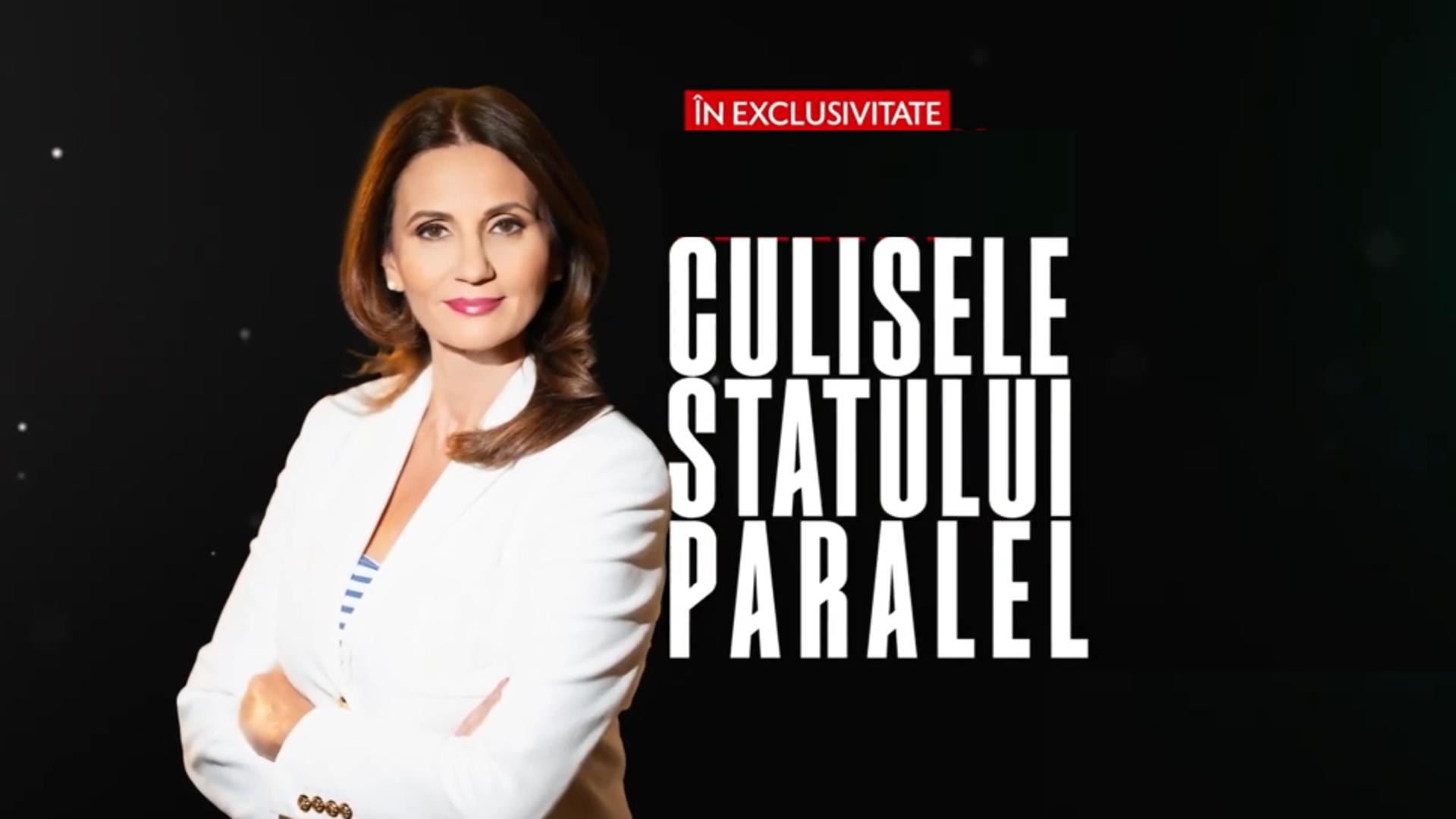 Anca Alexandrescu revine la Culisele Statului Paralel. Marți, de la ora 21:00, la Televiziunea Poporului - VIDEO