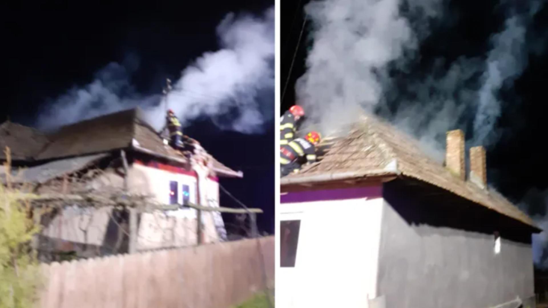 Tragedie la Cluj: un bărbat a murit după ce a încercat să aprindă focul în sobă cu lichid inflamabil. Un altul a fost rănit grav/ Captură foto