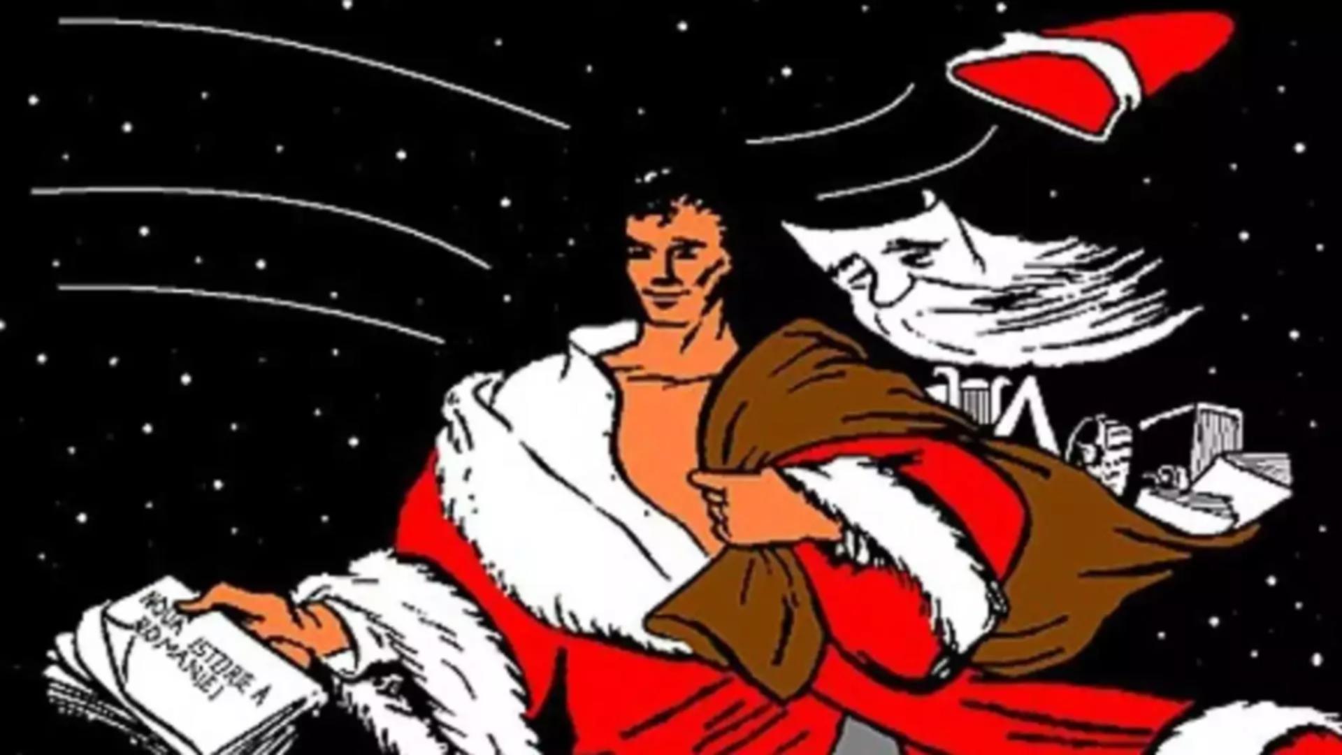 Prima reprezentare a lui Moș Gerila (1947)