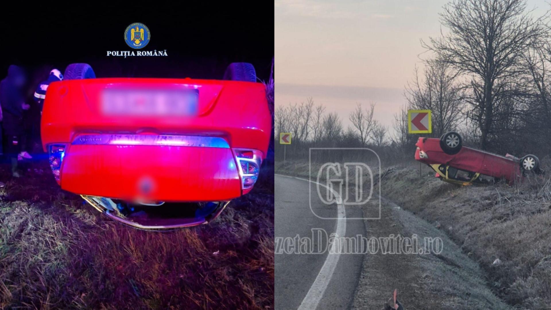 Tragedie în județul Dâmbovița. Bărbat de 46 de ani, mort într-un accident pe DN 72
