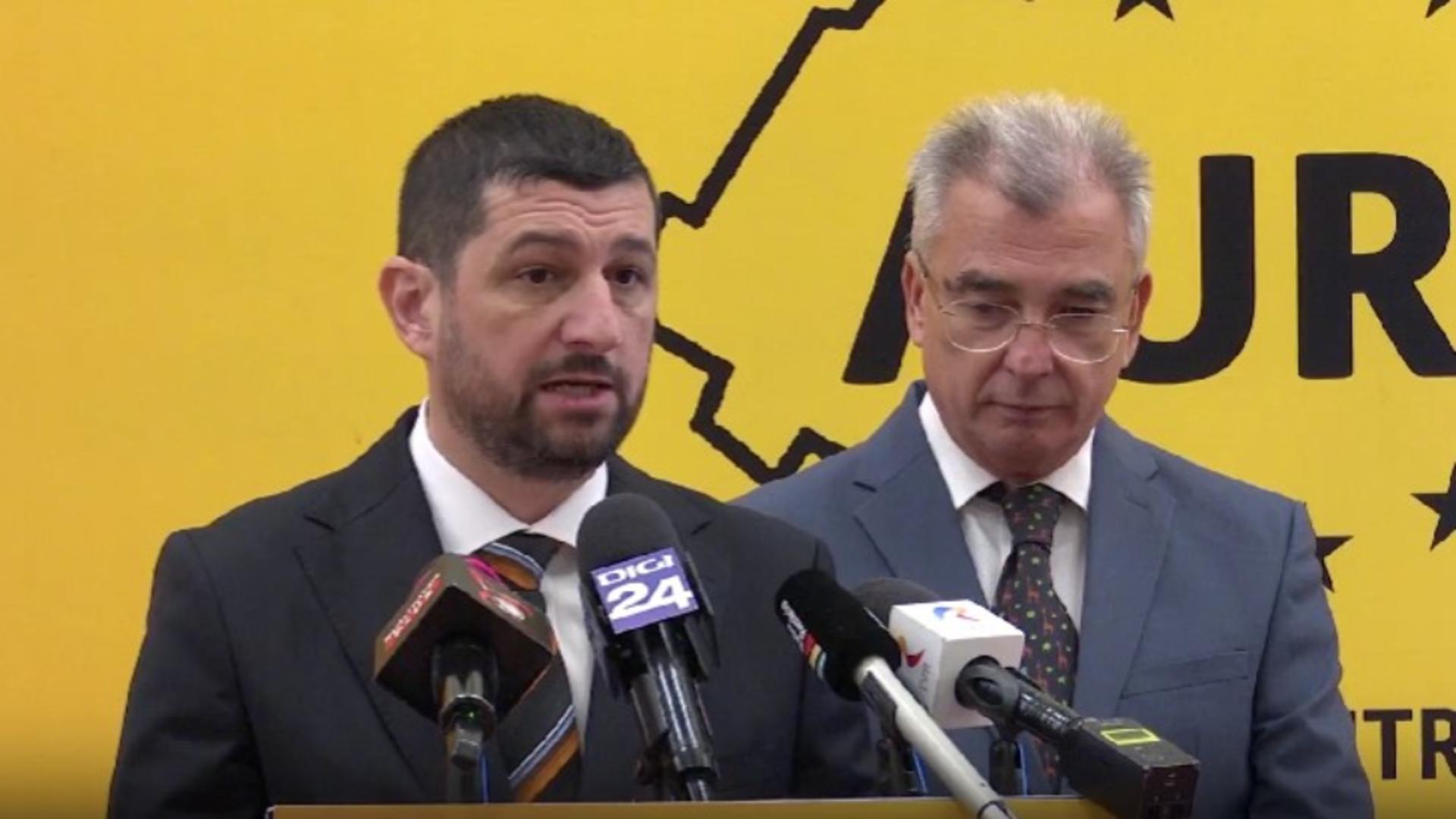 AUR prezintă efectele măsurilor. Economia este distrusă