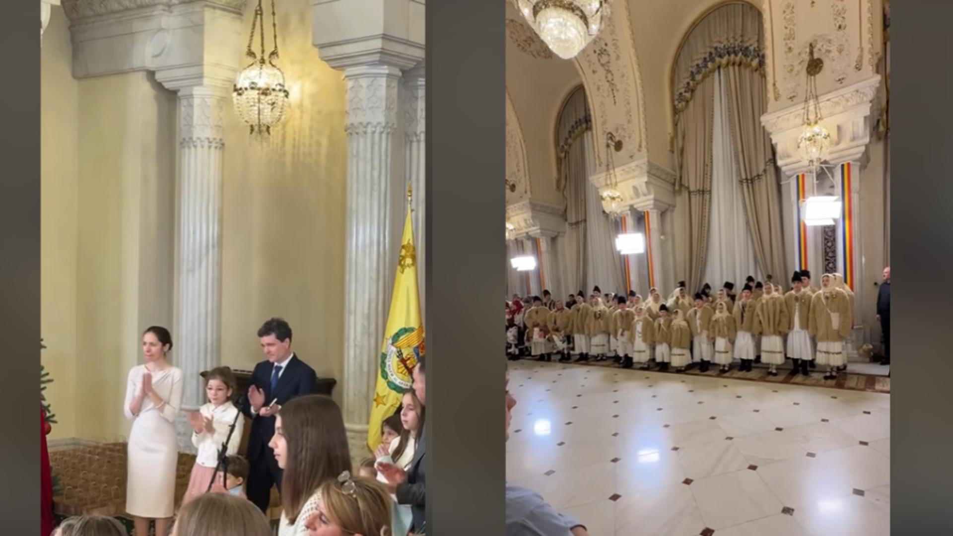 Nicușor Dan i-a primit pe colidători la Palatul Cotroceni. Șeful statului nu a renunțat la carnețel nici când i-a aplaudat pe oaspeți. VIDEO