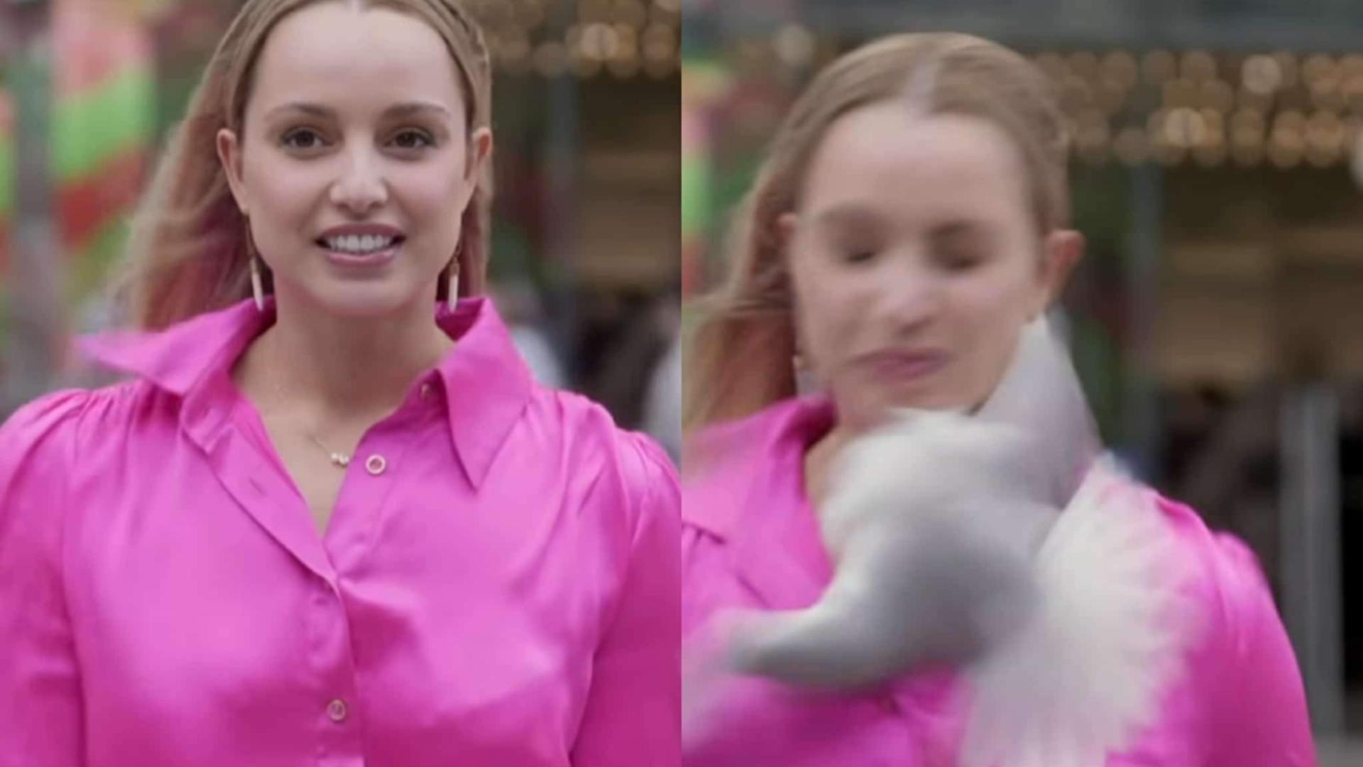 O reporteriță a fost rănită grav după ce a fost lovită în față de un pescăruș în timpul filmărilor