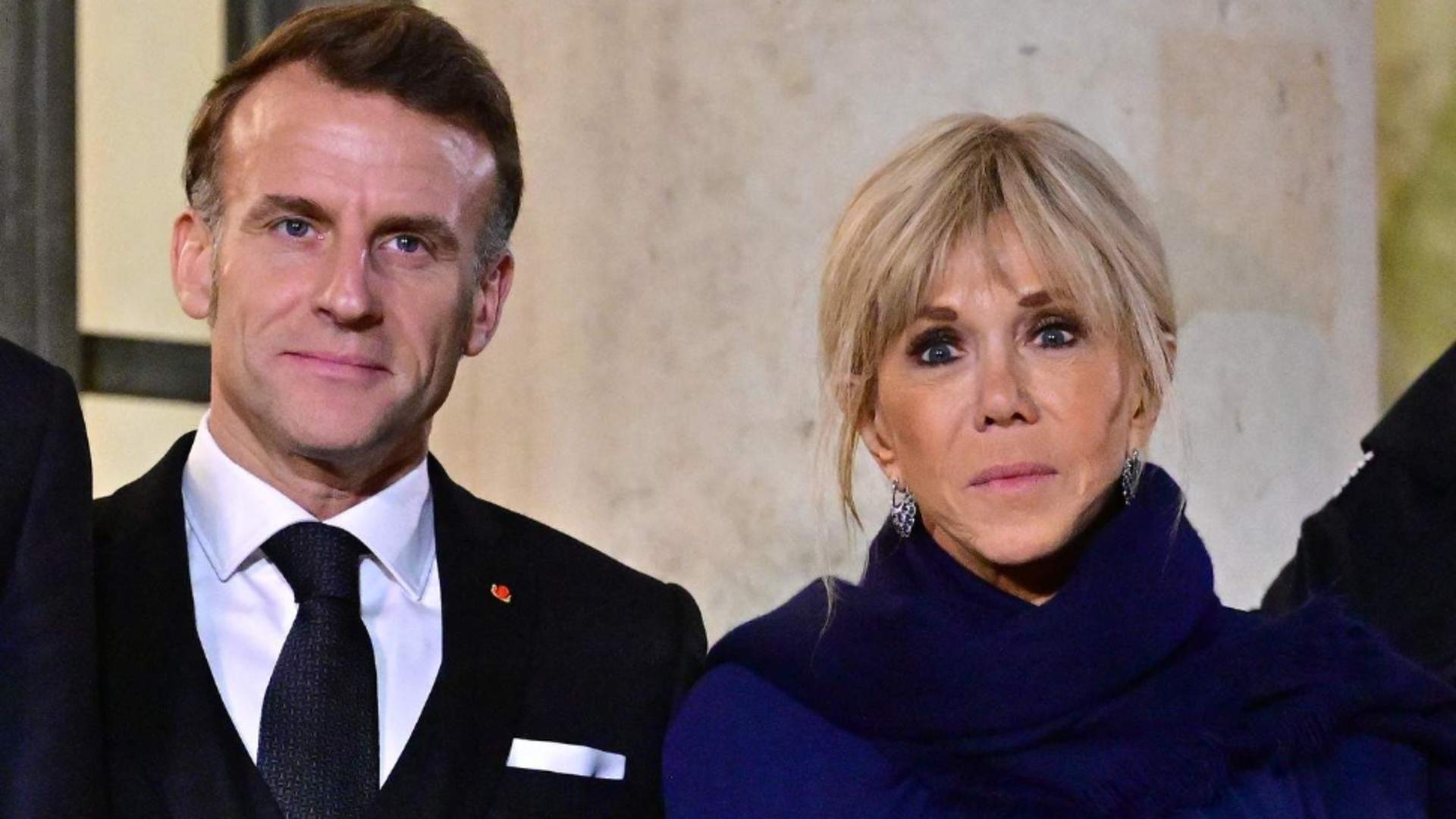 Emmanuel și Brigitte Macron
