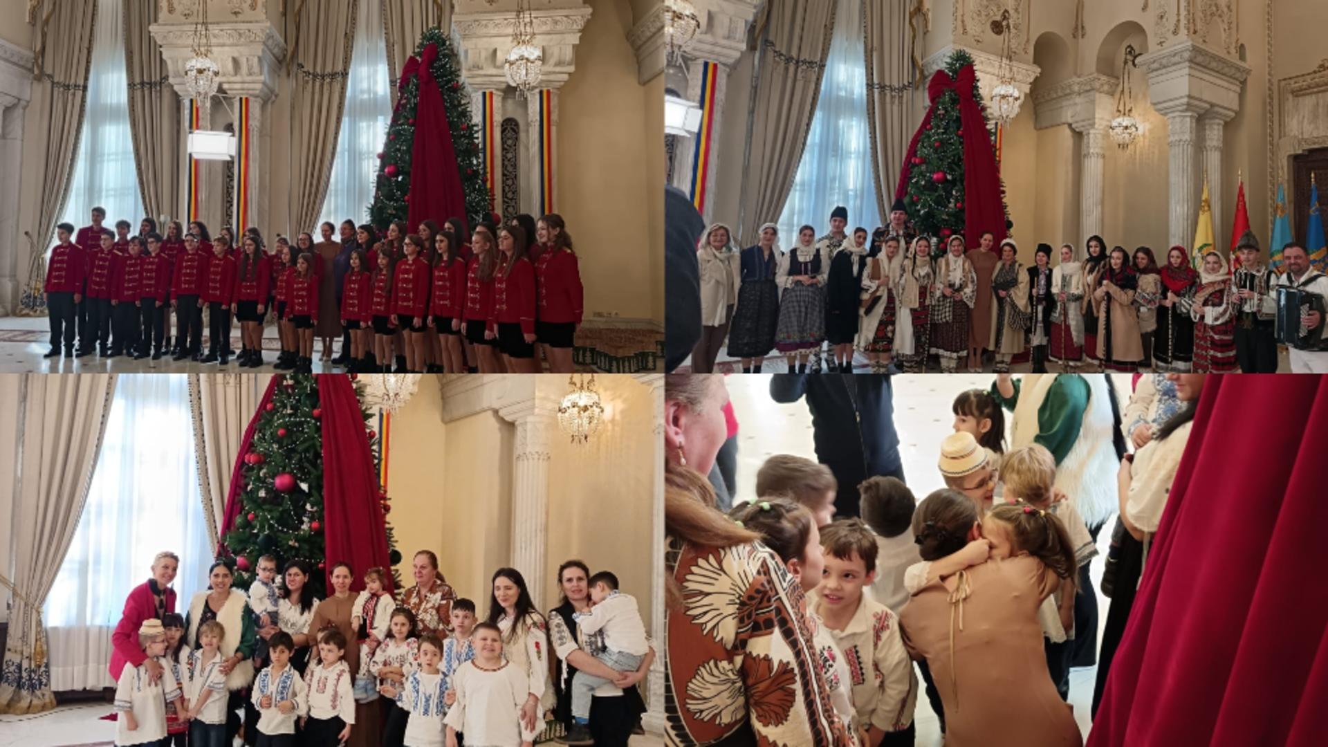 Mirabela Grădinaru, colindată la Palatul Cotroceni. Imagini inedite cu partenera de viață a președintelui Nicușor Dan -FOTO/VIDEO