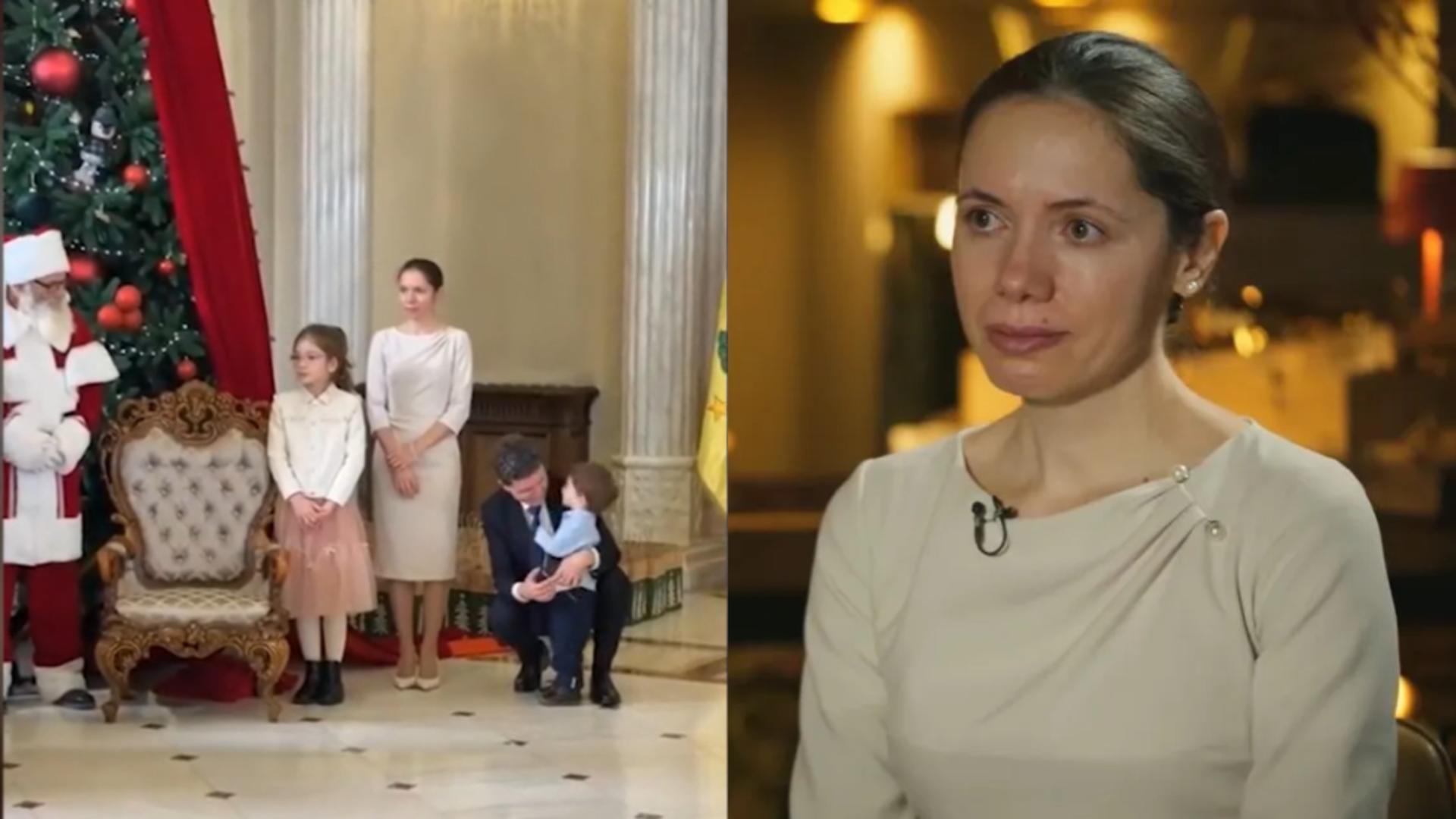 Mirabela Grădinaru, îmbrăcată de vedeta nelipsită de la Cotroceni. Cât a costat rochia purtată la ultima apariție