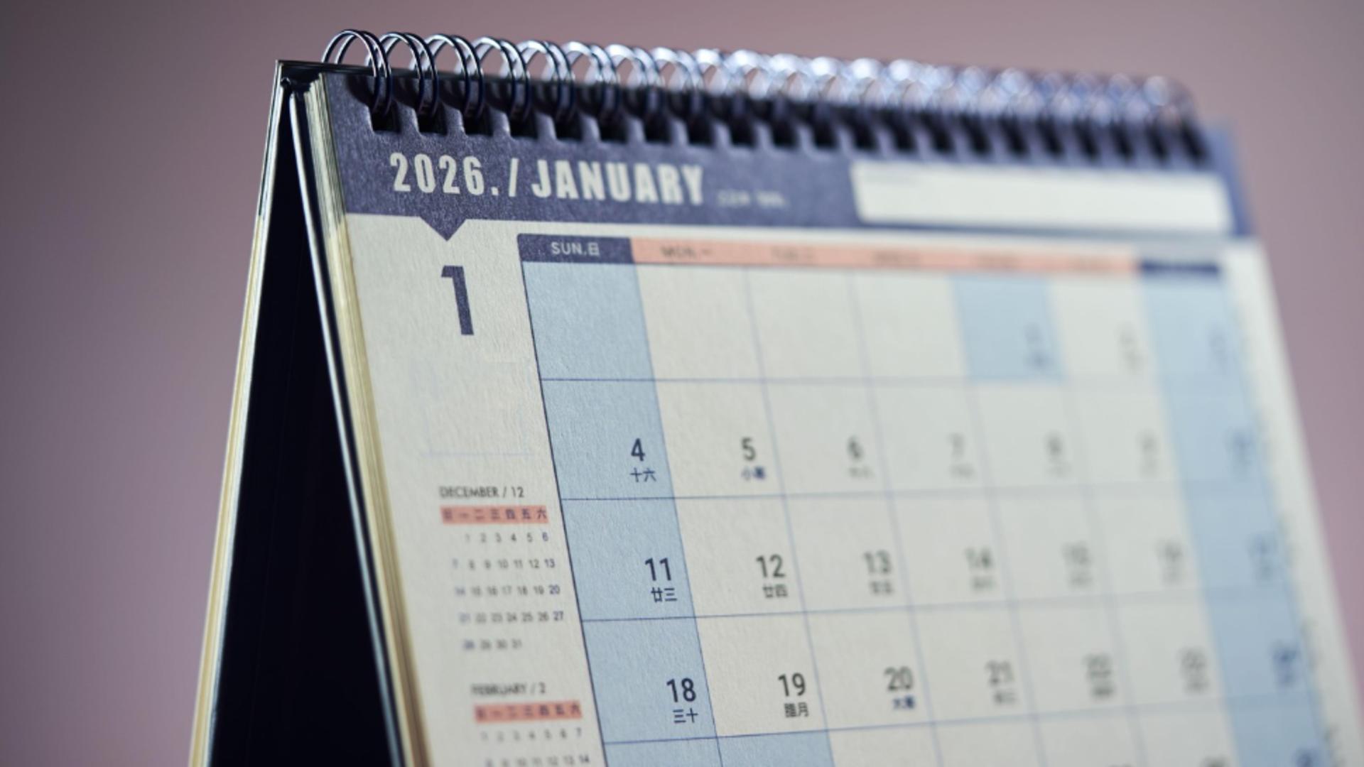 Cum să profiți de zilele libere din 2026: 12 dintre ele pică în timpul săptămânii