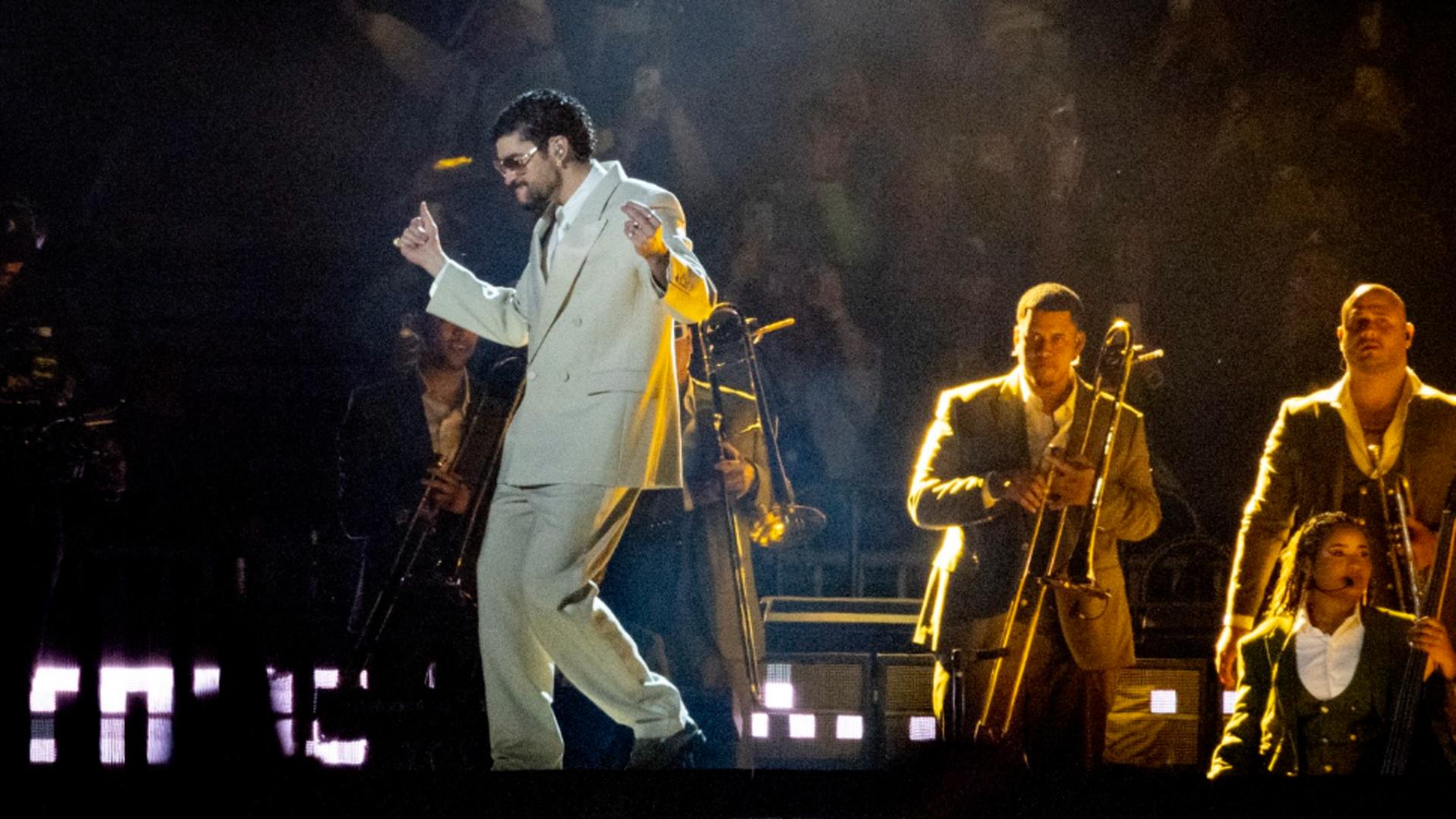 Bad Bunny a fost desemnat pentru a patra oară consecutiv artistul anului pe Spotify (foto: profimedia)