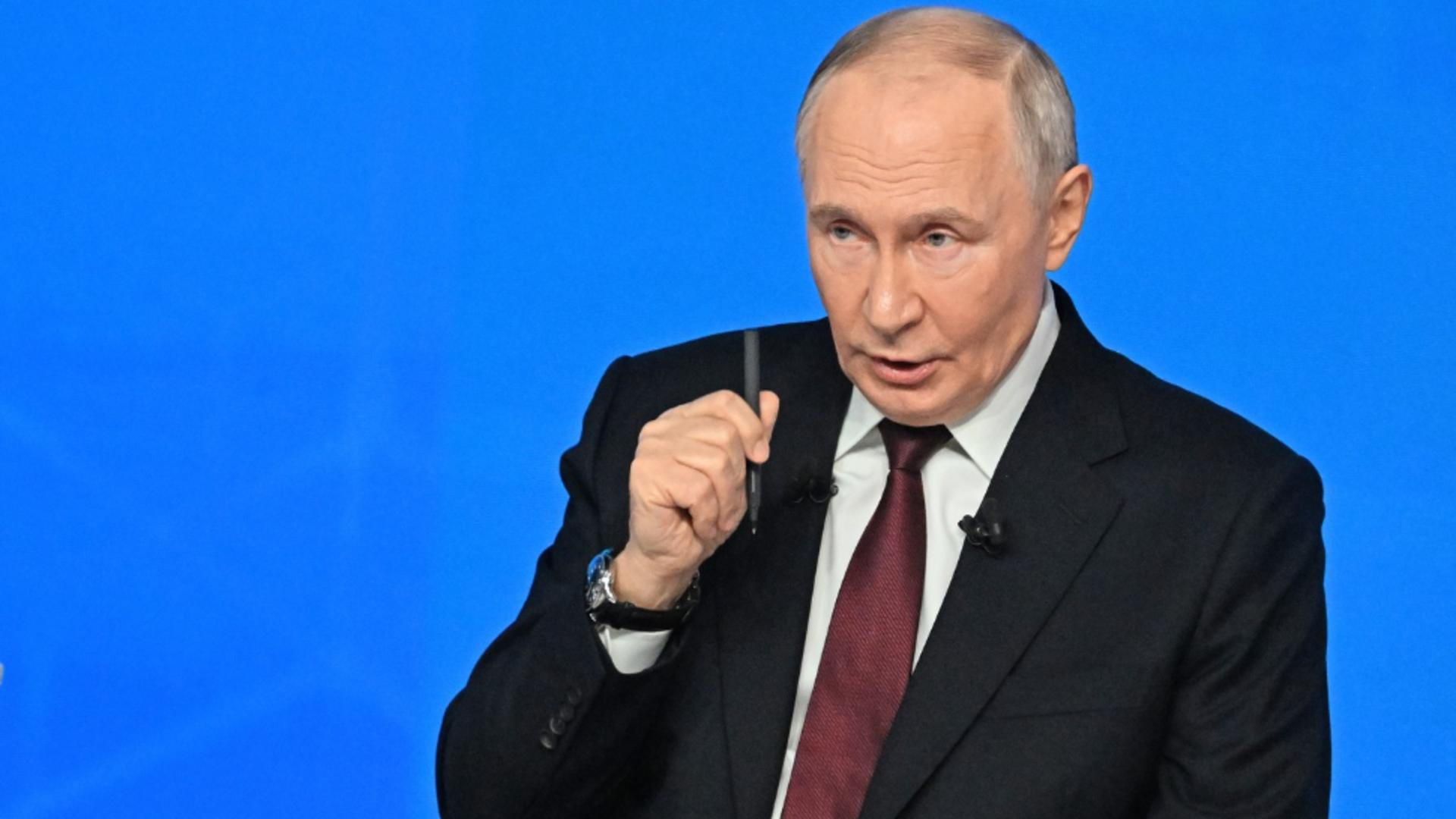 Putin, mesaj pentru Occident: „Tratați-ne cu respect și nu vor mai fi operațiuni militare”