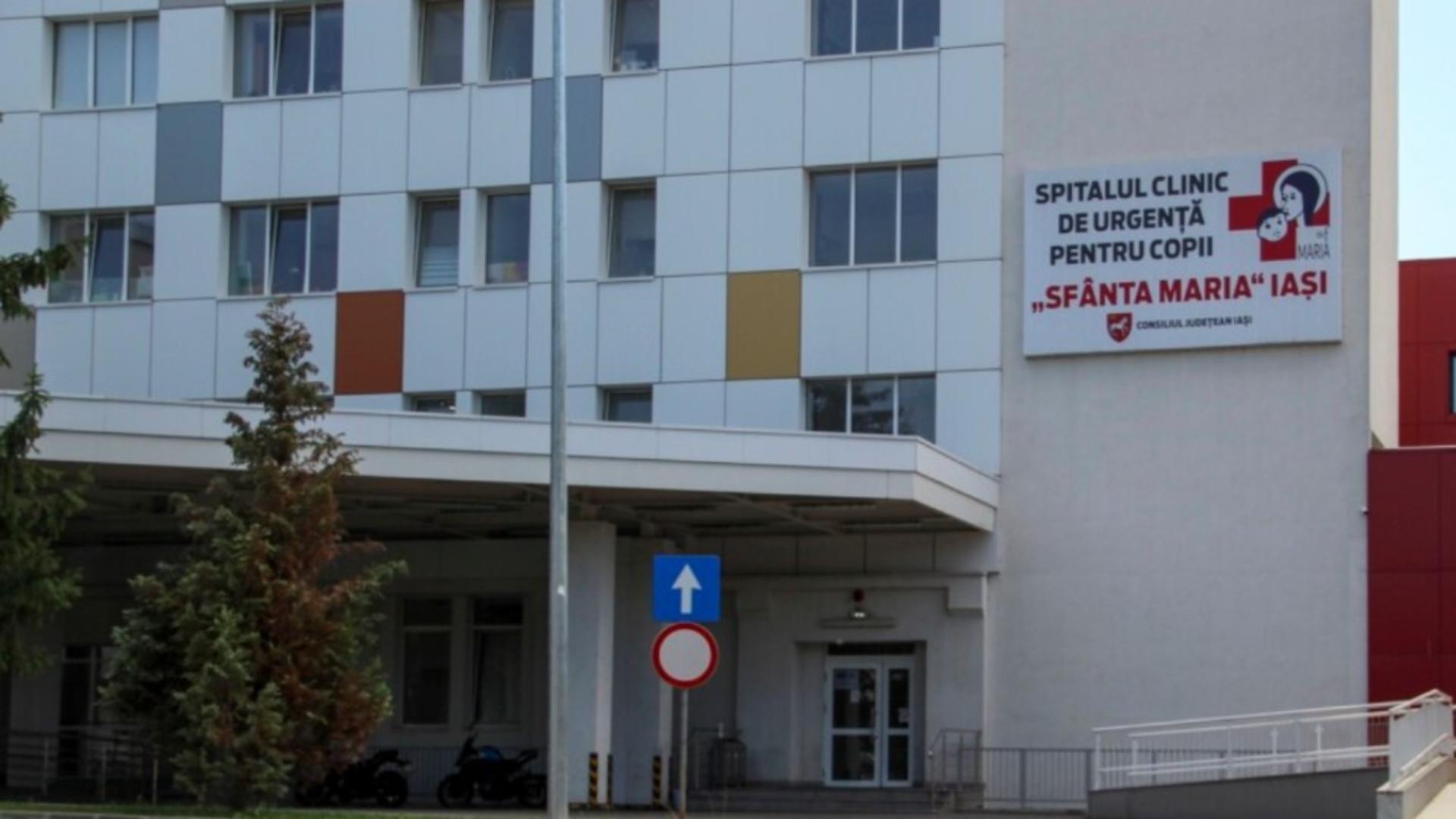 Alertă la Spitalul de Copii Sf. Maria, din Iași. Explozie de bacterii periculoase depistate de DSP