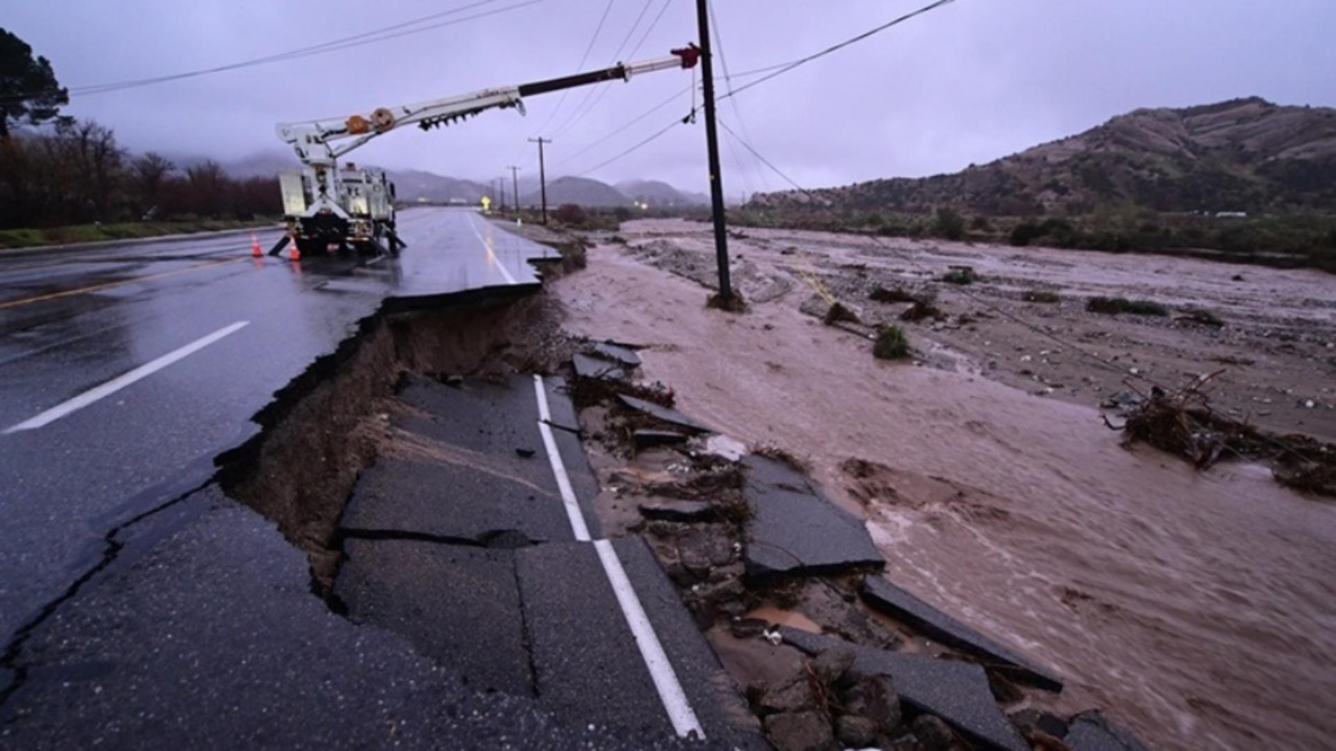 Crăciun sub alertă maximă în sudul Californiei. Los Angeles intră în stare de urgență din cauza riscului major de inundații