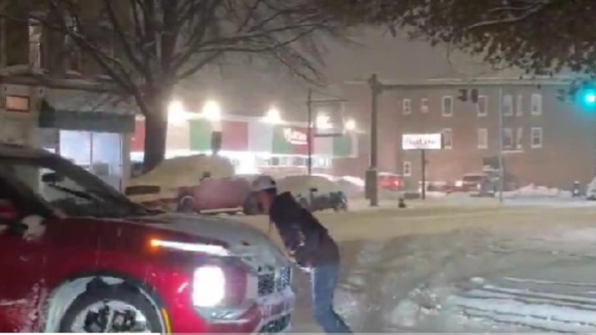 O furtună de zăpadă a lovit SUA. S-a declarat stare de urgență