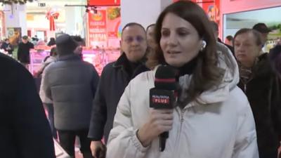 Anca Alexandrescu, în Piața Crâgași 