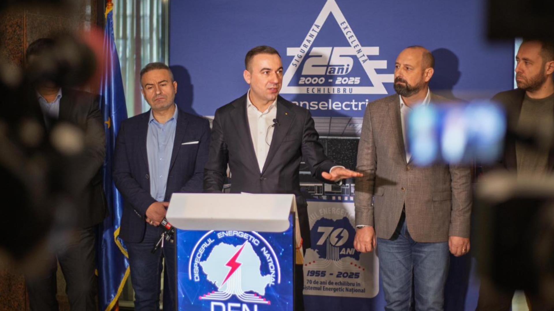 Bogdan Ivan, a declarat joi că România este în prezent în siguranță din punct de vedere energetic (foto: Facebook @ Bogdan Ivan)