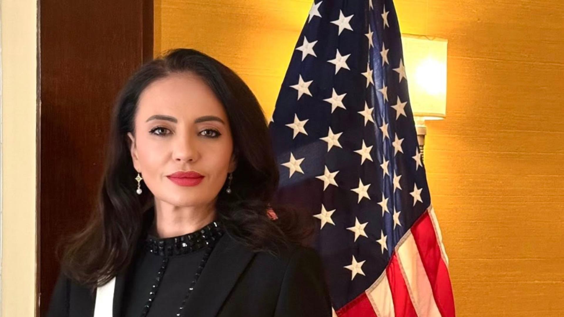 Laura Gherasim l-a însoțit pe George Simion in vizita din Statele Unite