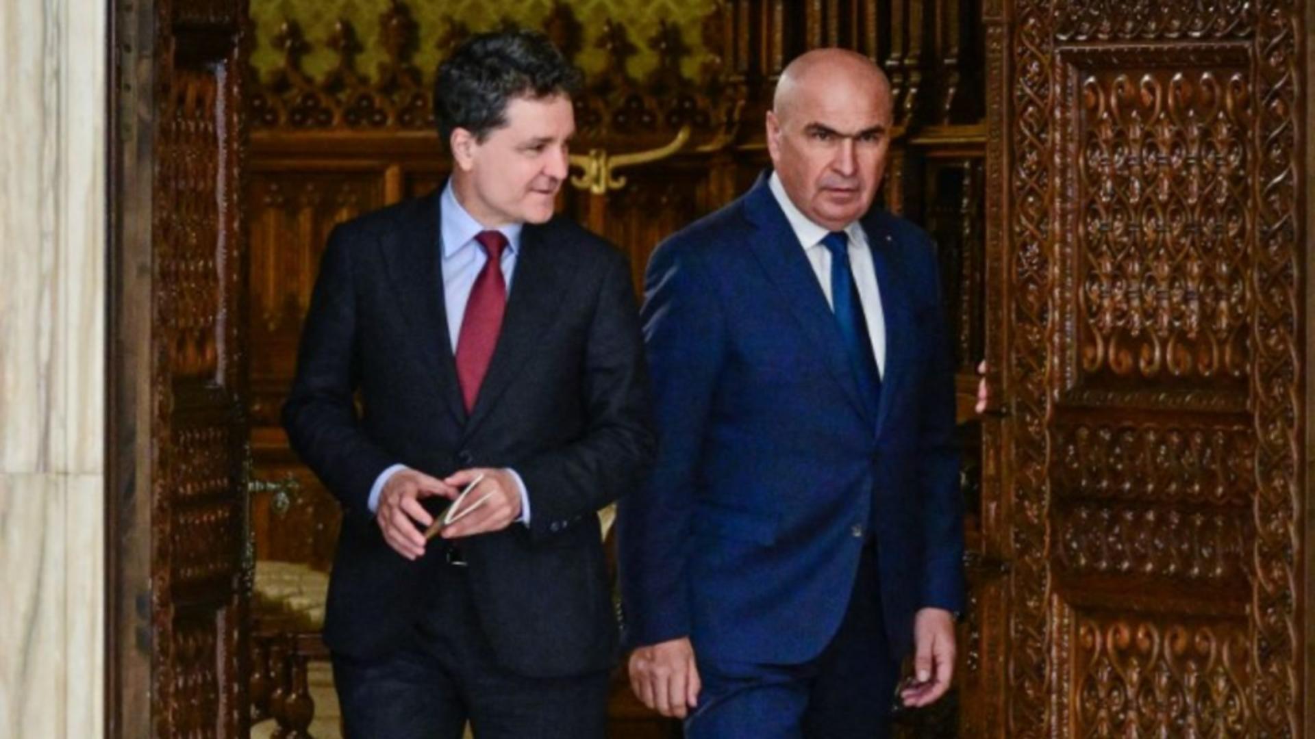 Nicușor Dan și Ilie Bolojan / Arhivă foto Inquam Photos