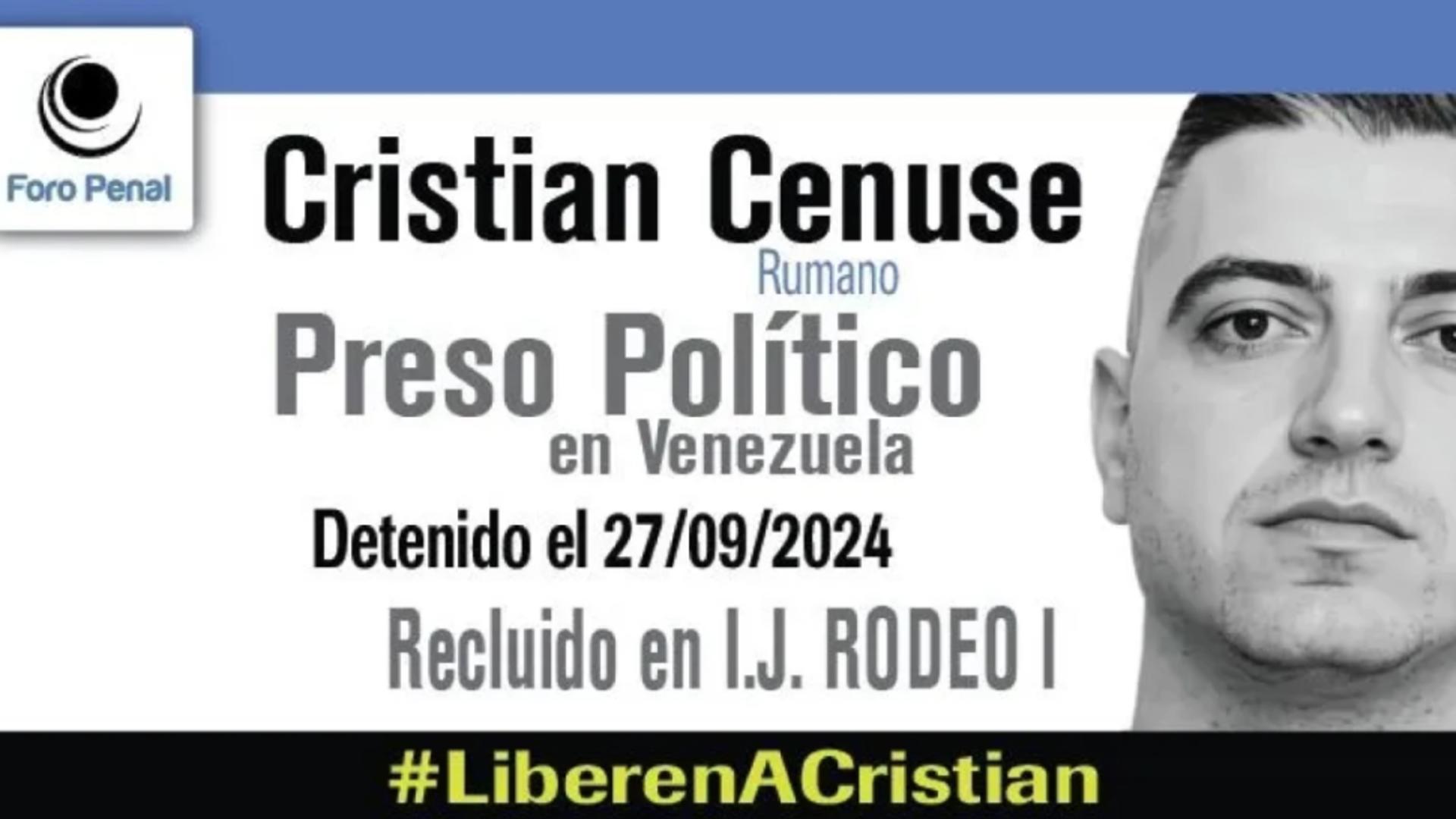 Românul deținut politic în Venezuela, ELIBERAT după căderea regimului Maduro. Bărbatul este liber după 10 luni de detenție