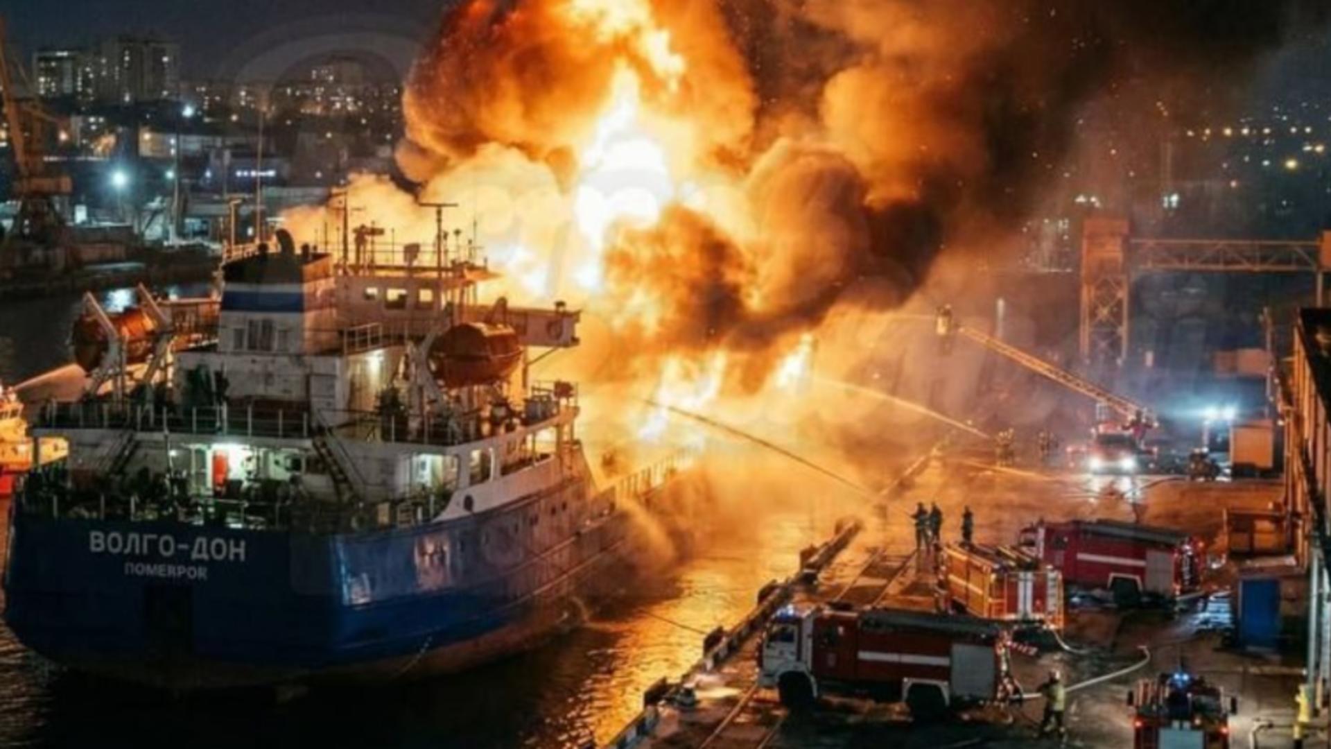 Război în Ucraina, ziua 1421. Atac cu drone ucrainene în sudul Rusiei: patru răniți și incendii la o instalație industrială/ Foto: X