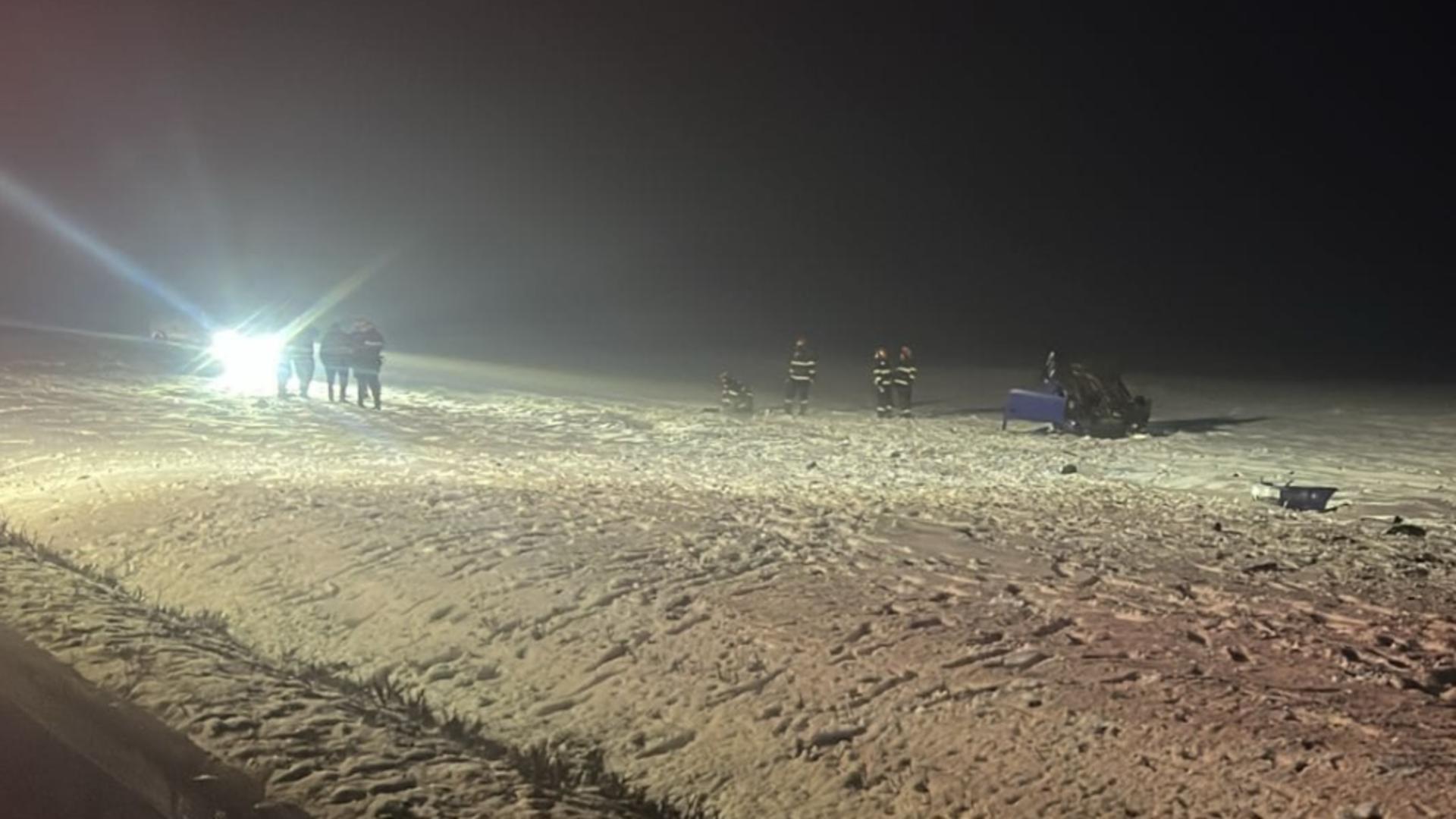 Accident grav în Dolj, pe DJ 561 A. F9oto: Reporter24