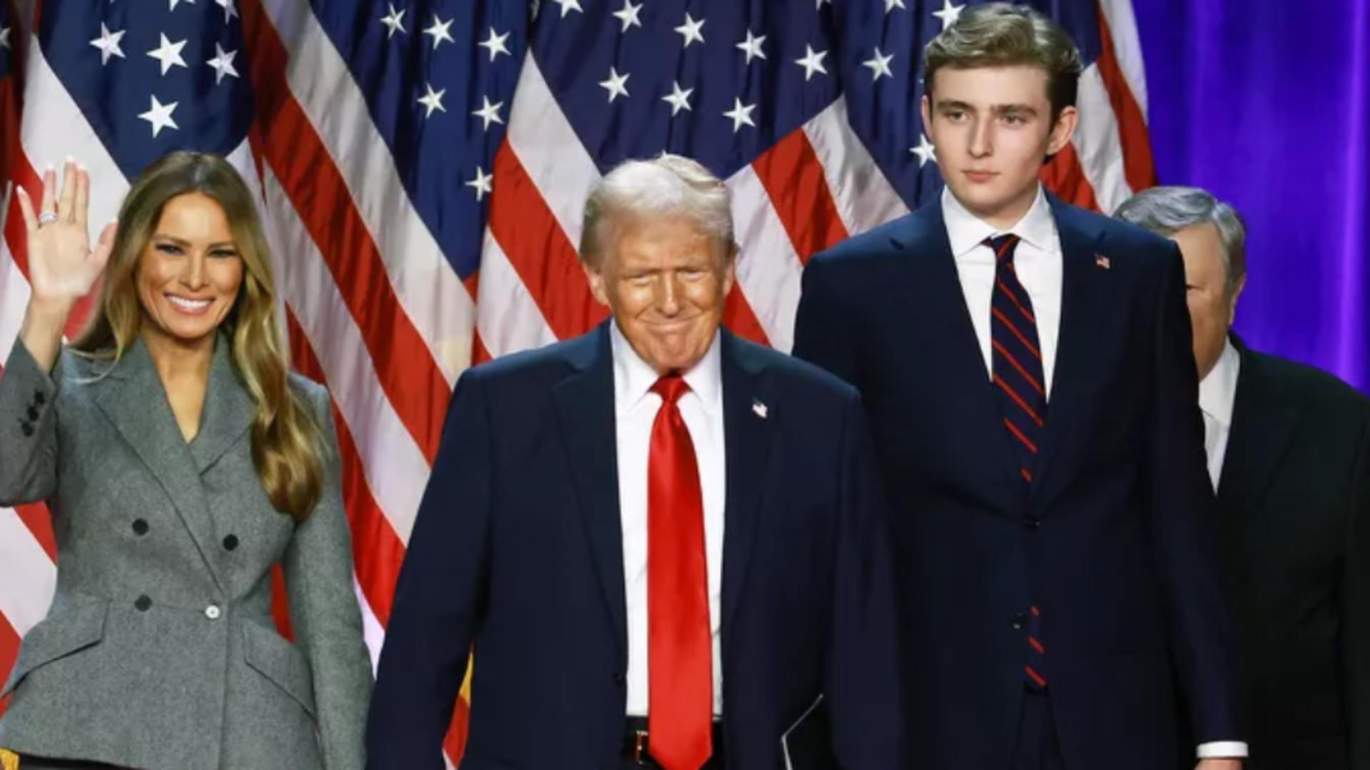 Cum ar fi salvat viața Barron Trump unei femei bătute de iubit.