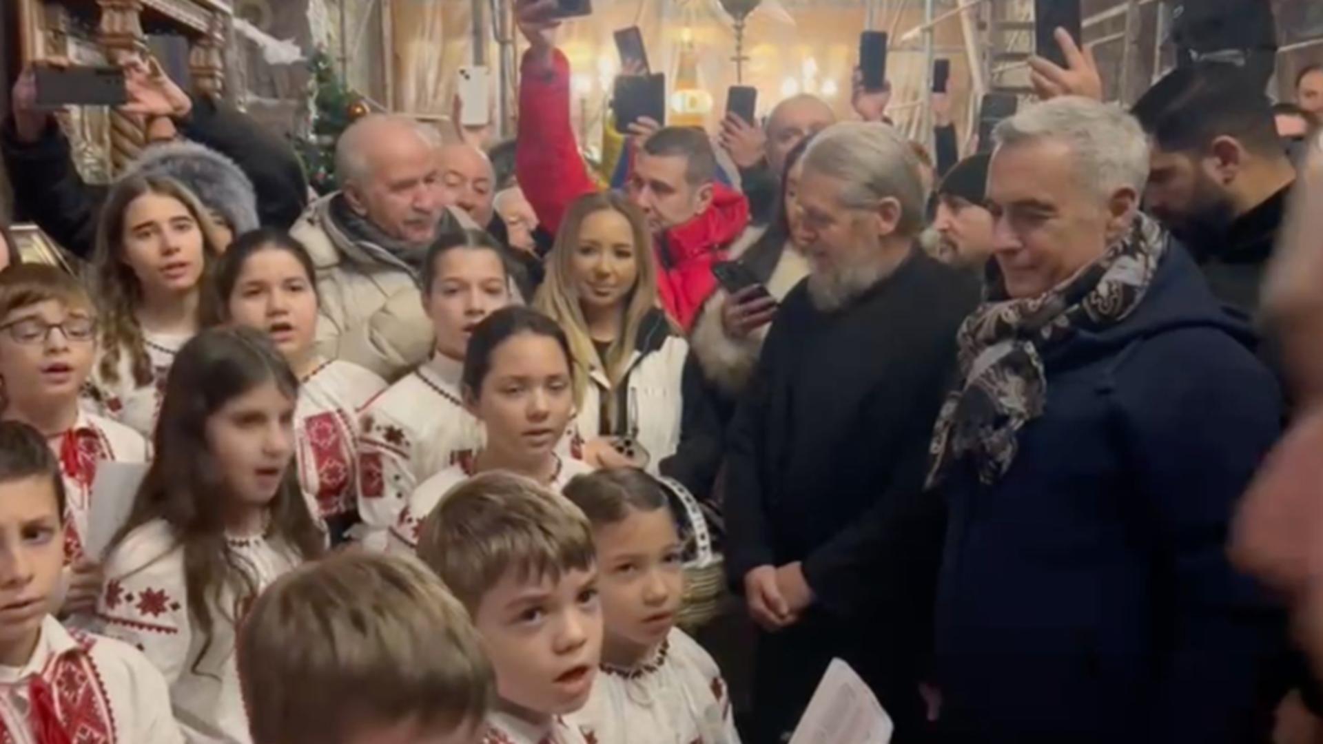 Emoții și surpriză plăcută pentru Călin Georgescu