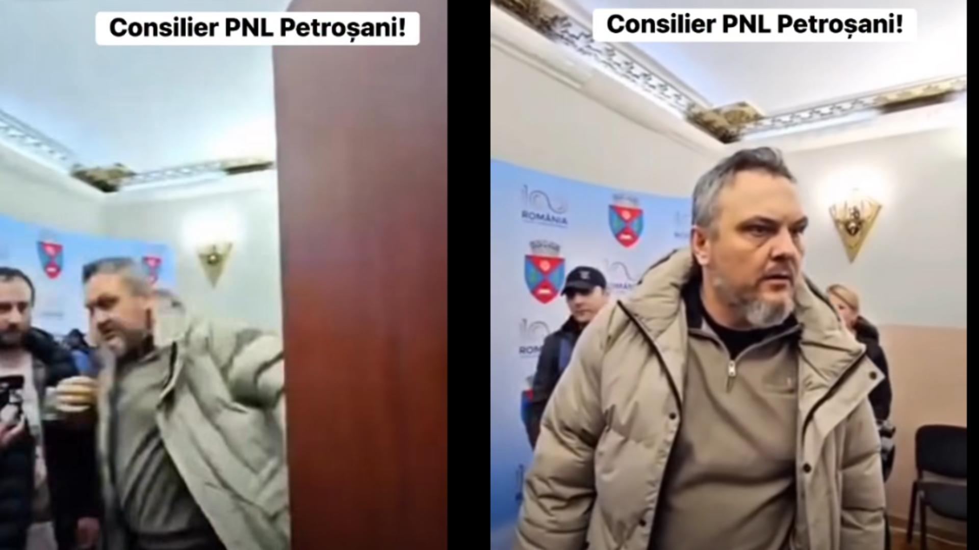  Un consilier PNL își înscenează o agresiune