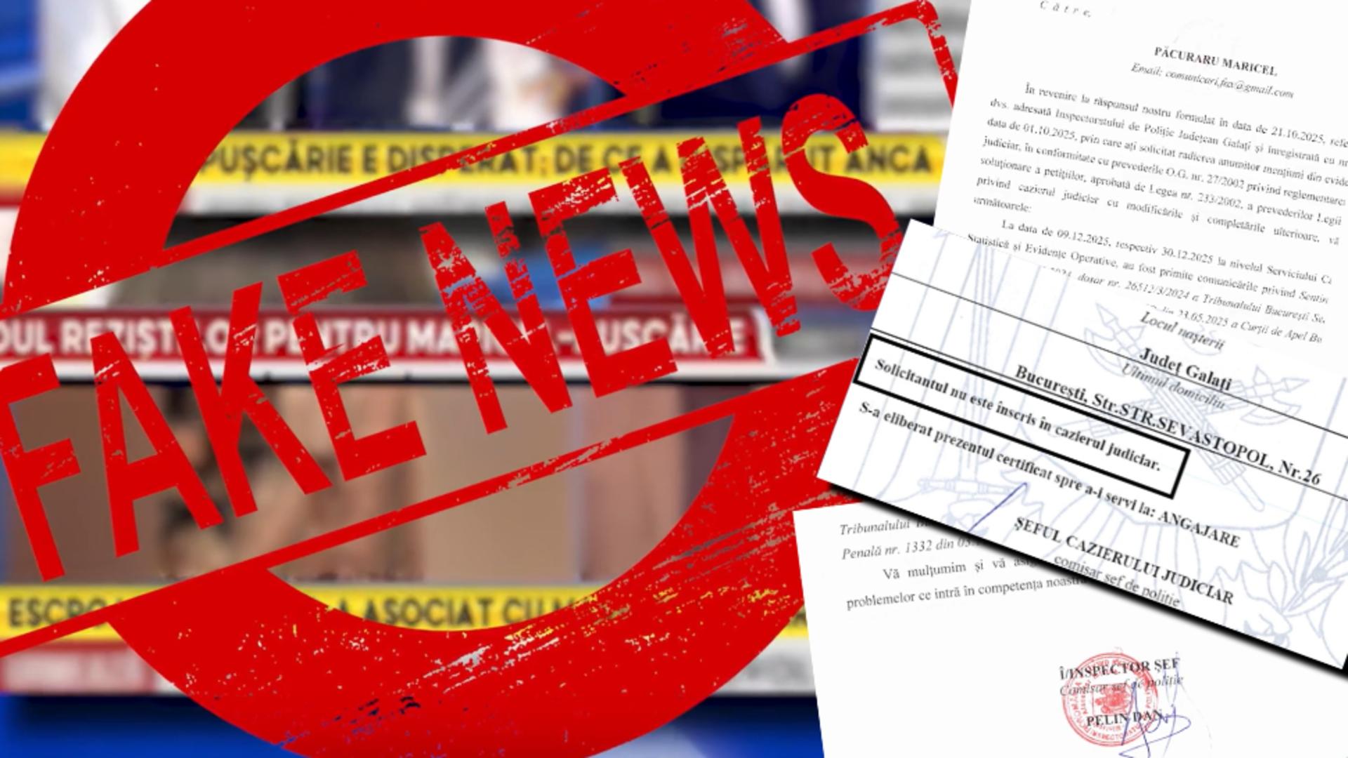 Documentul care arată negru pe alb achitarea lui Maricel Păcuraru