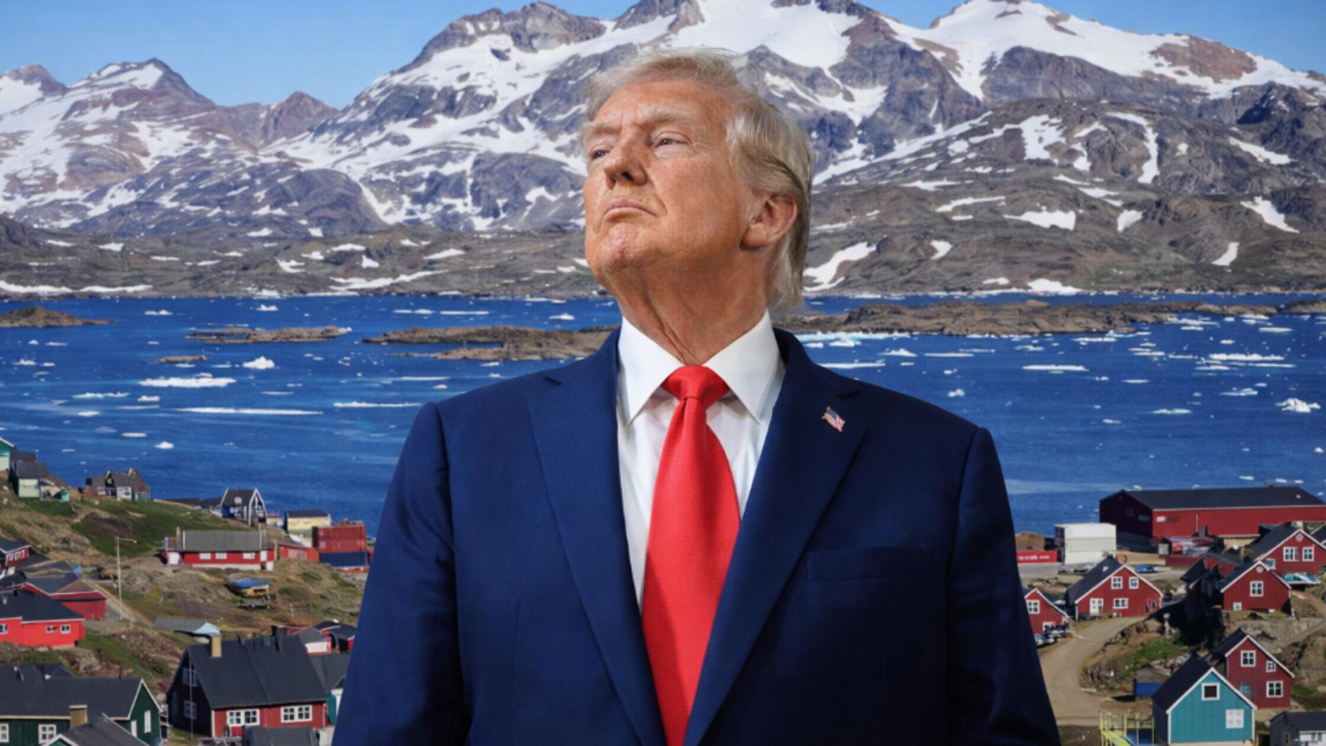 Trump insistă că SUA trebuie să controleze Groenlanda: „Orice altceva este inacceptabil”