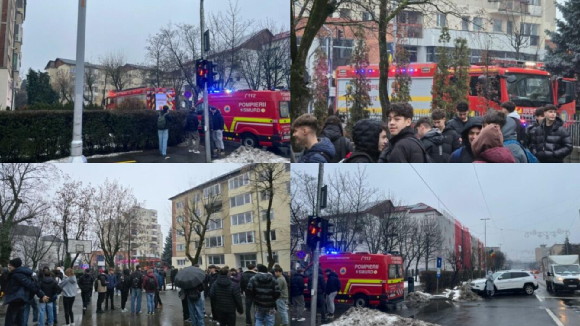 Miros puternic de gaz la un liceu din Baia Mare. FOTO: vasiledale.ro