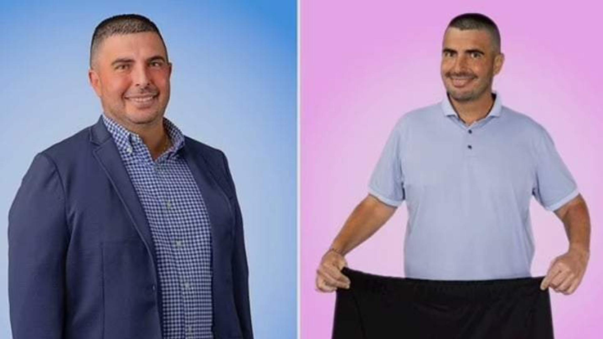 Bărbatul care a slăbit