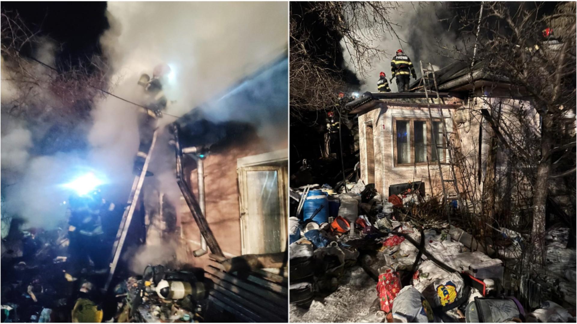 Tragedie în județul Neamț. Un bărbat de 69 de ani a murit într-un incendiu provocat de o țigară