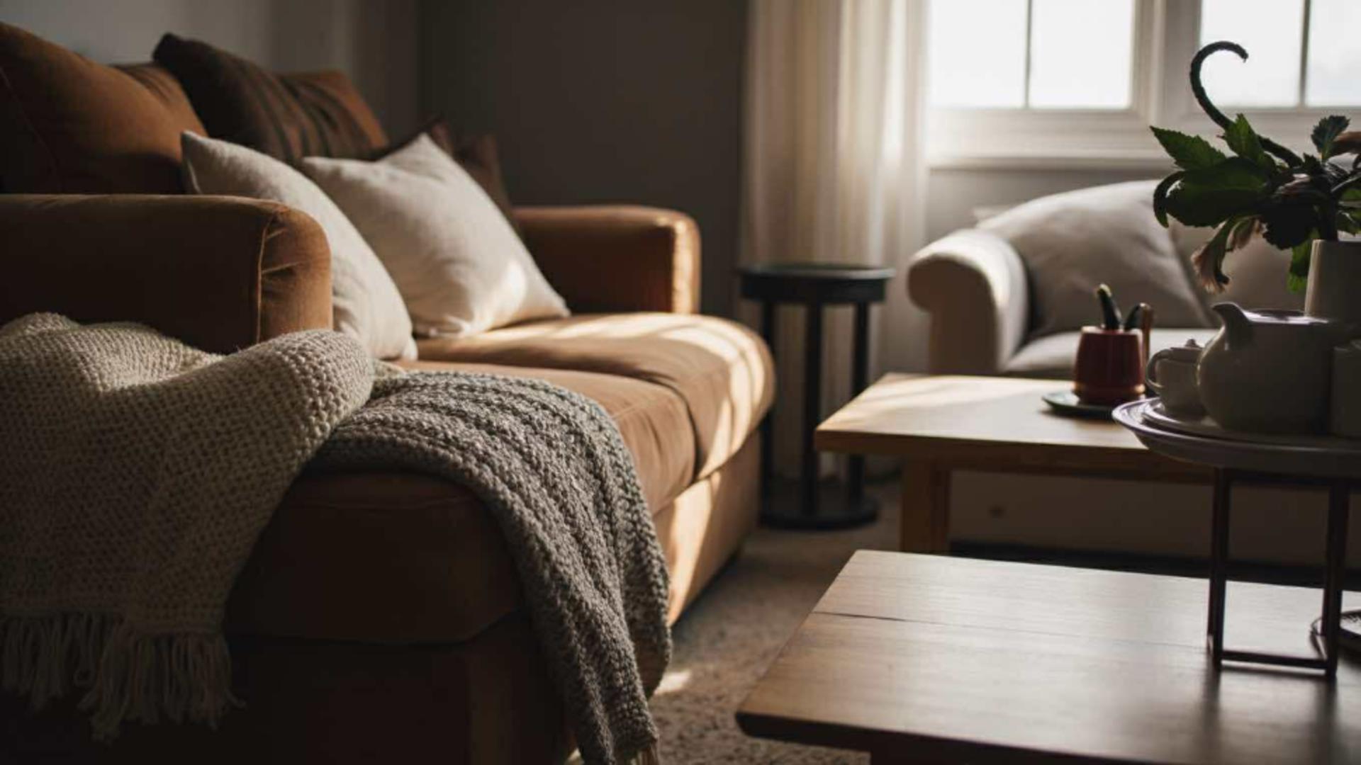 Mobilă de living care transformă spațiul într-un loc primitor