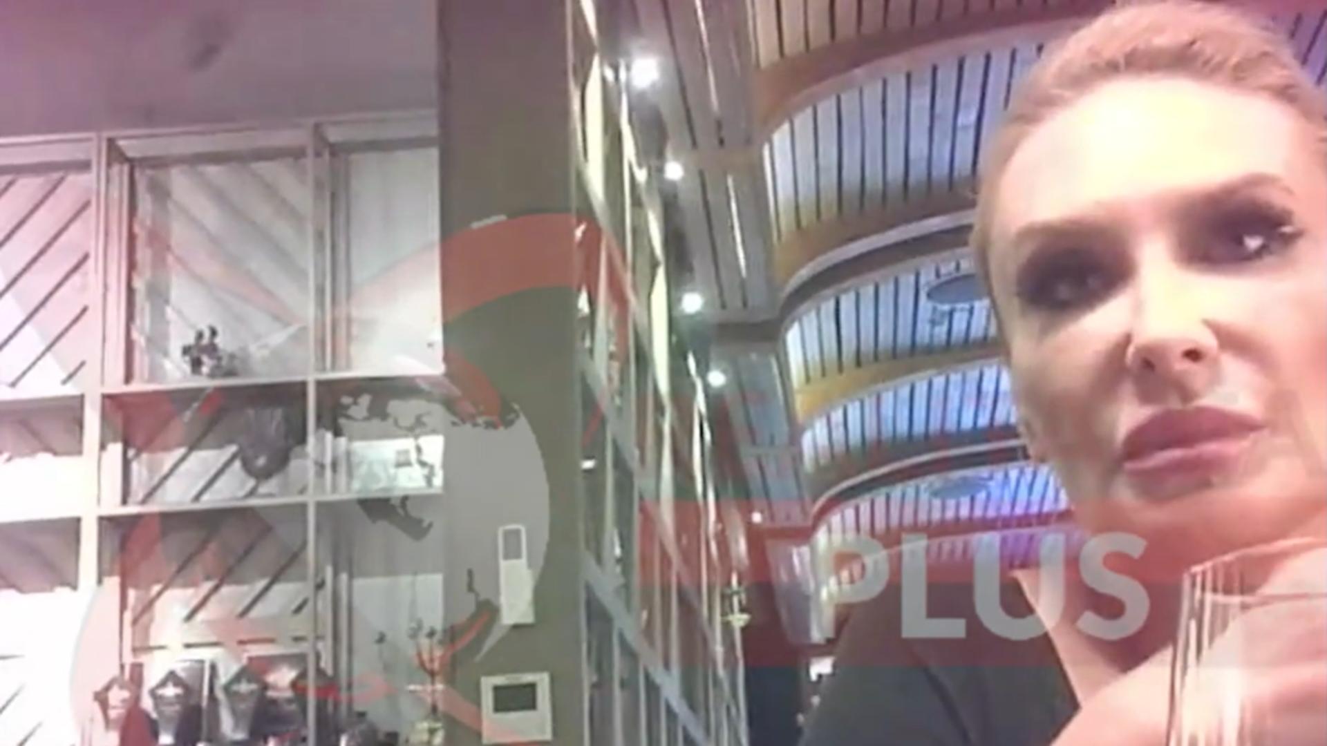 Banii erau puși în pungi (captură video)