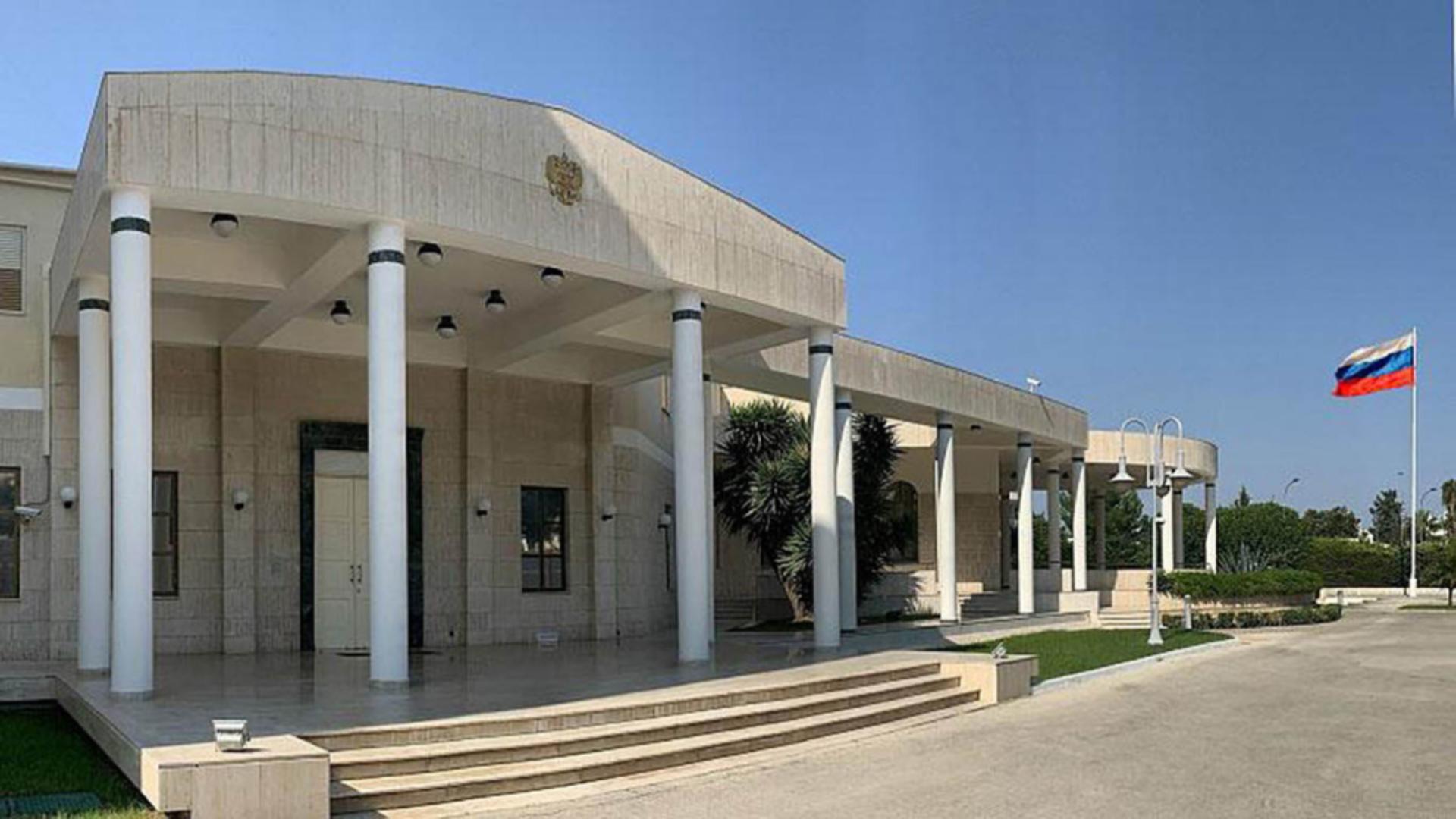 Ambasada Rusiei la Nicosia, Cipru. Foto: Moscow Times