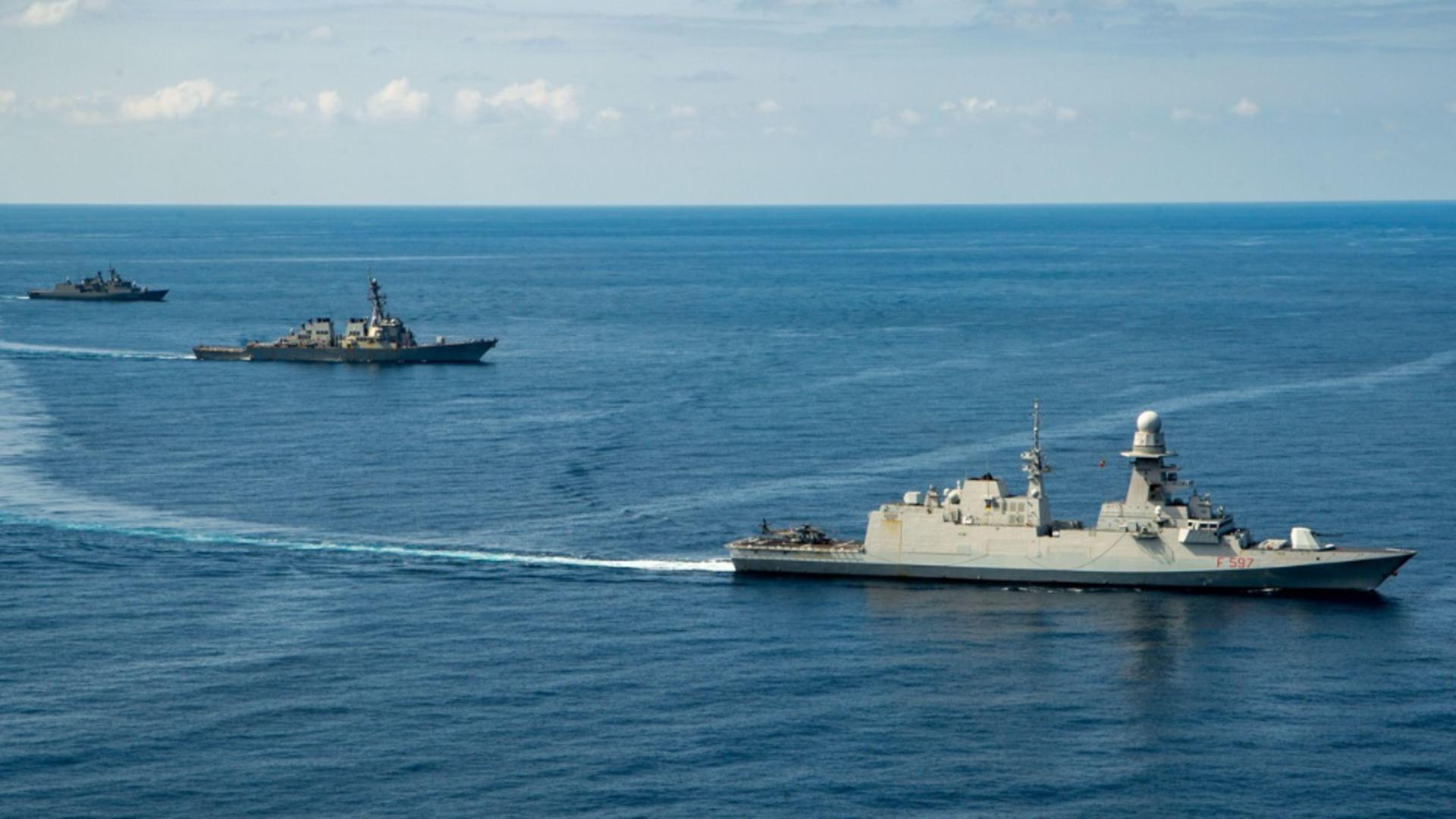 Bătaie pe apele teritoriale, în apropierea României. Două țări NATO au ajuns „la baionetă”