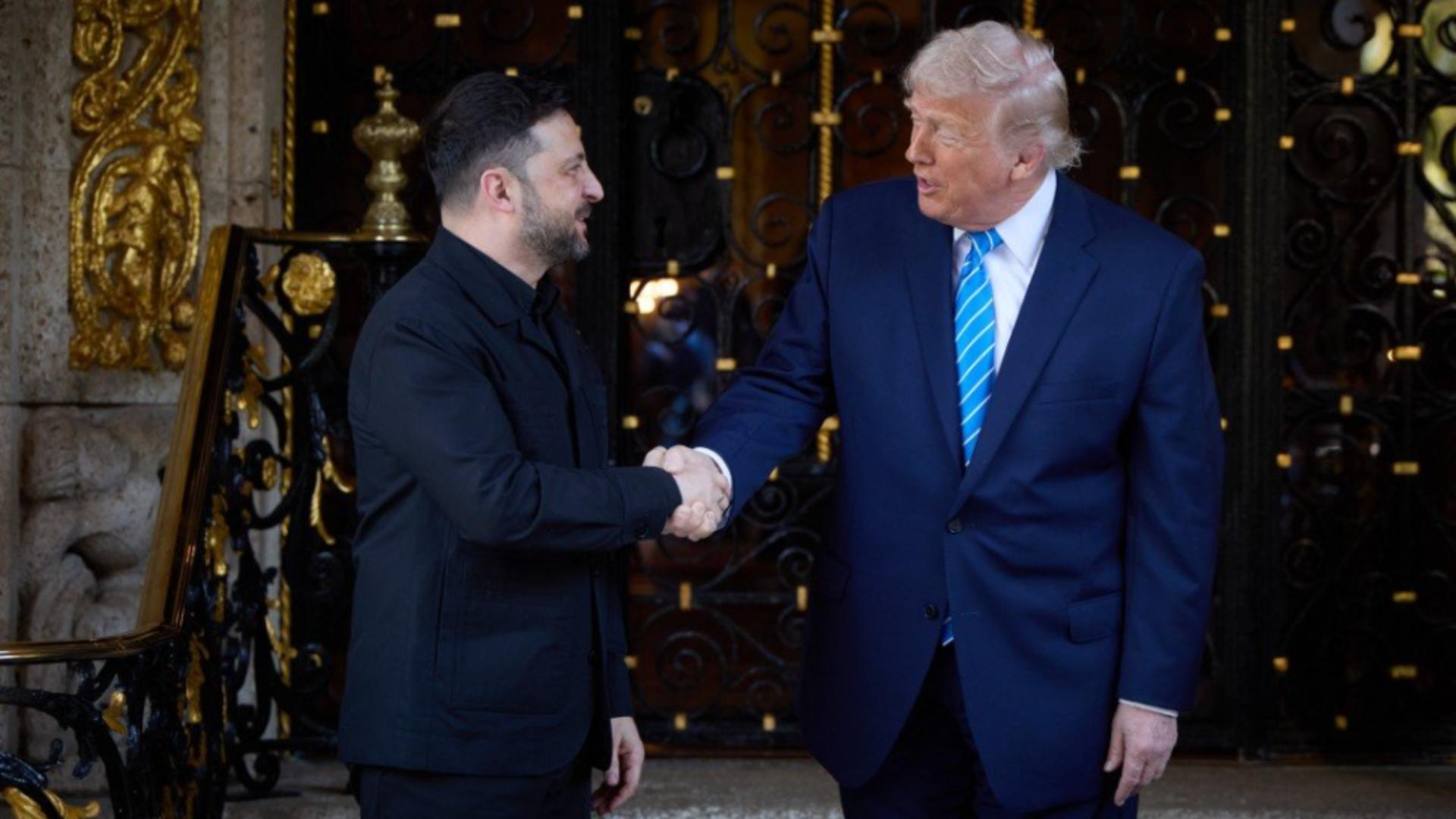 Donald Trump și Volodimir Zelenski. Foto: Profimedia