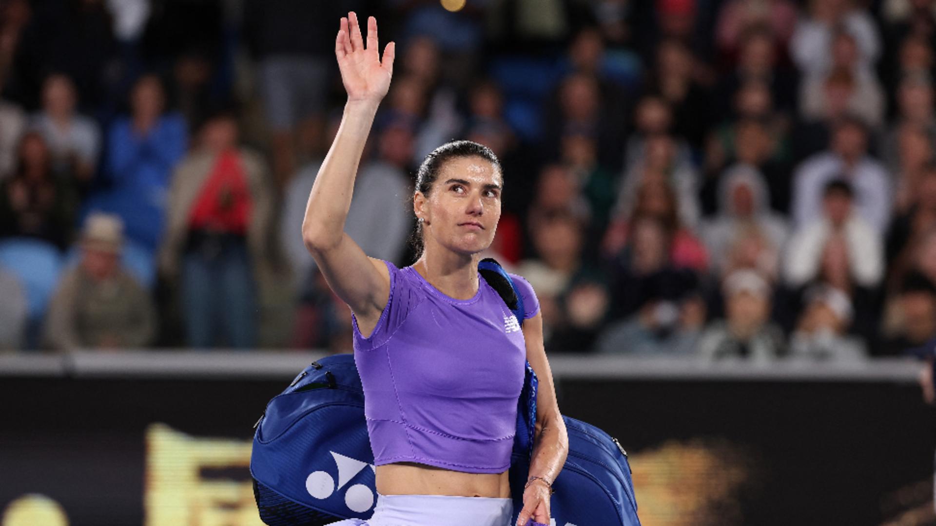 Sorana Cîrstea, eliminată în turul 2 la ultimul Australian Open din carieră (foto: profimedia)