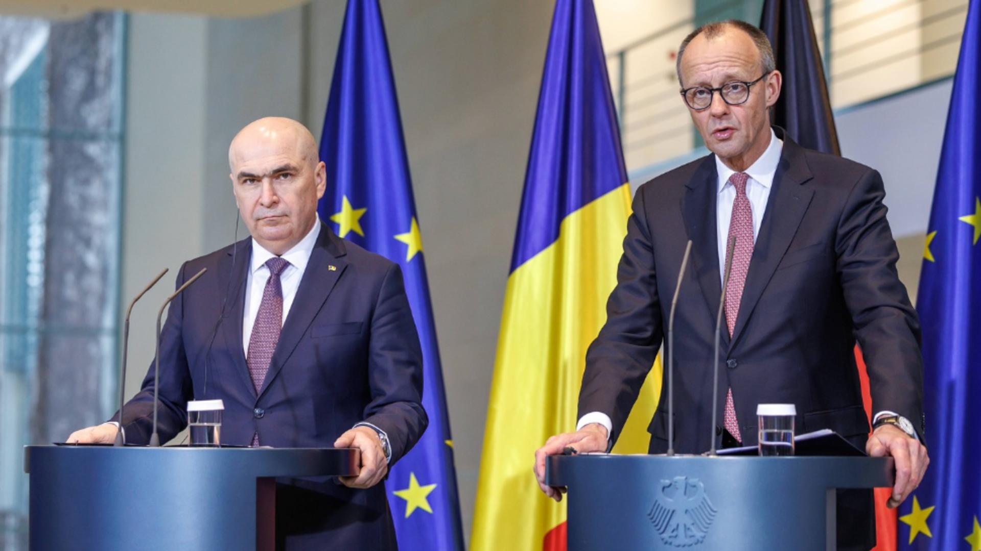 Ilie Bolojan, la Berlin, despre un posibil proiect de țară: „Aderarea la euro ar putea fi o temă de bază la alegerile parlamentare din 2028” (foto: profimedia)