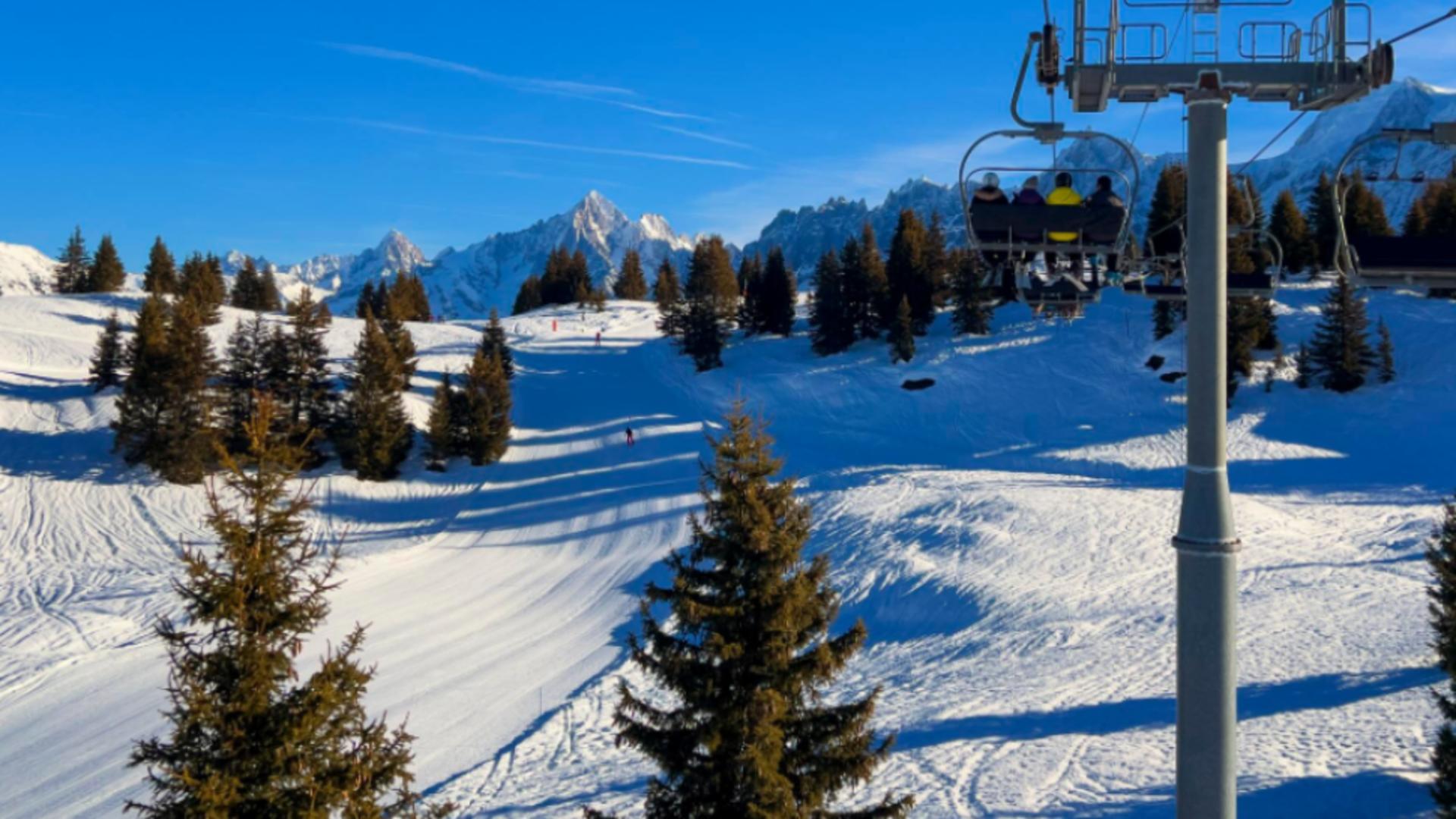 Accident șocant pe pârtie
