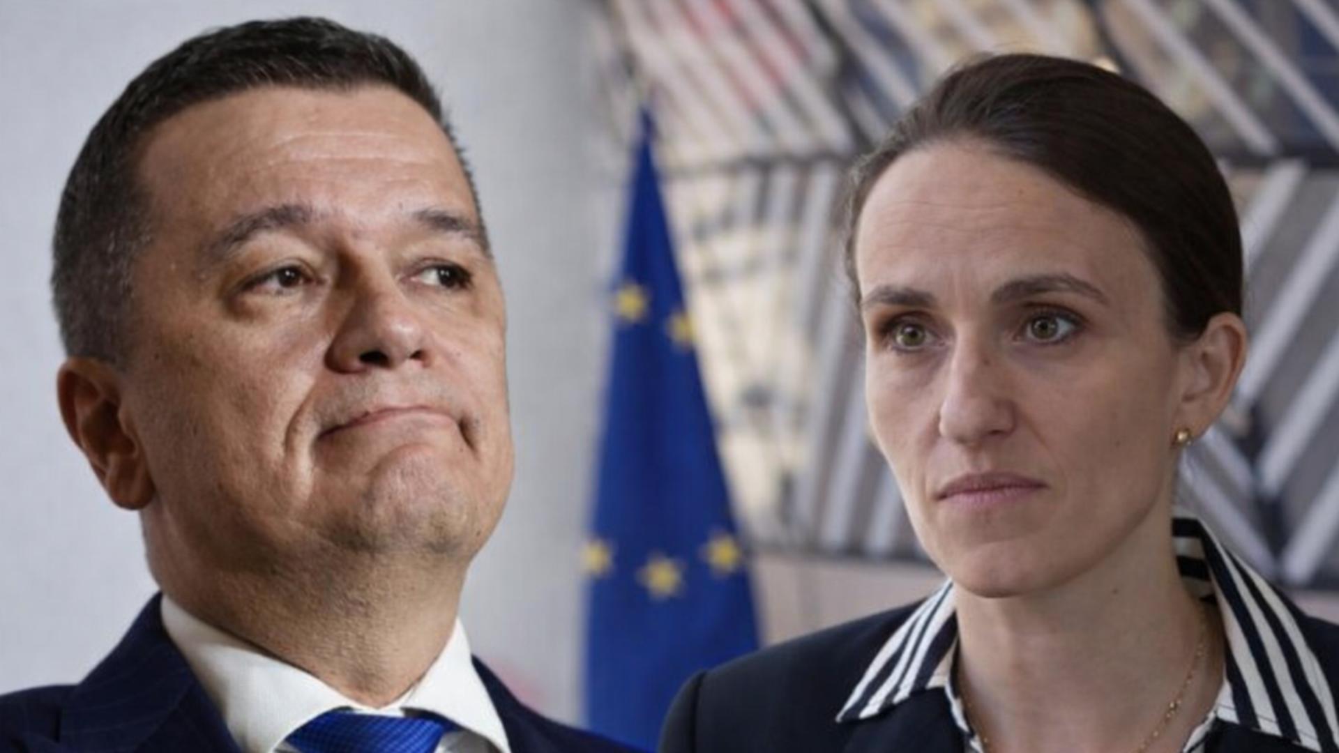 PSD ar fi pregătit să voteze moțiunea simplă împotriva Oanei Țoiu.