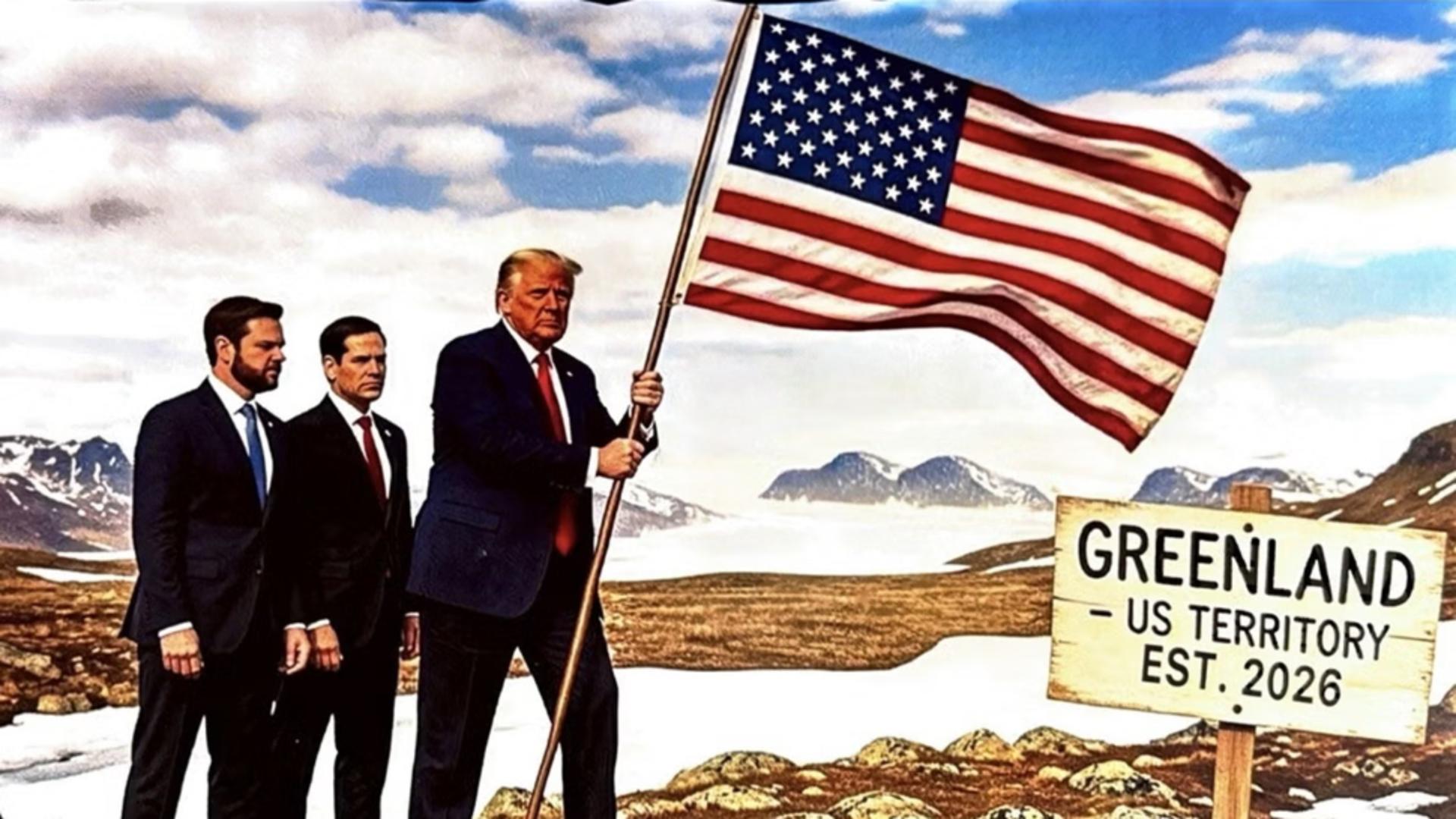 Imaginea generată cu AI a fost postată de contul personal al lui Trump 